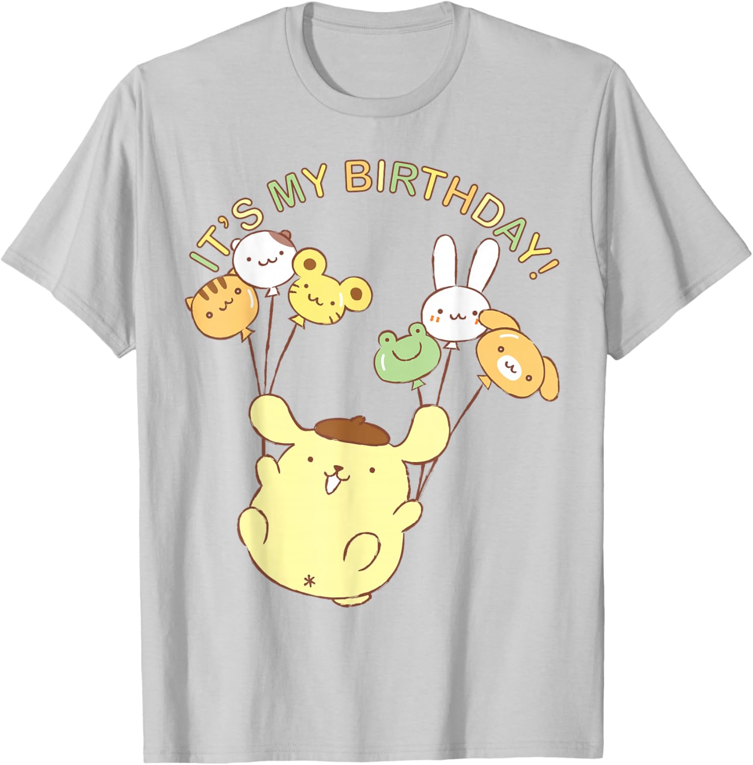 Pompompurin It's My Birthday T-Shirt Cute Design for Celebrations - 17