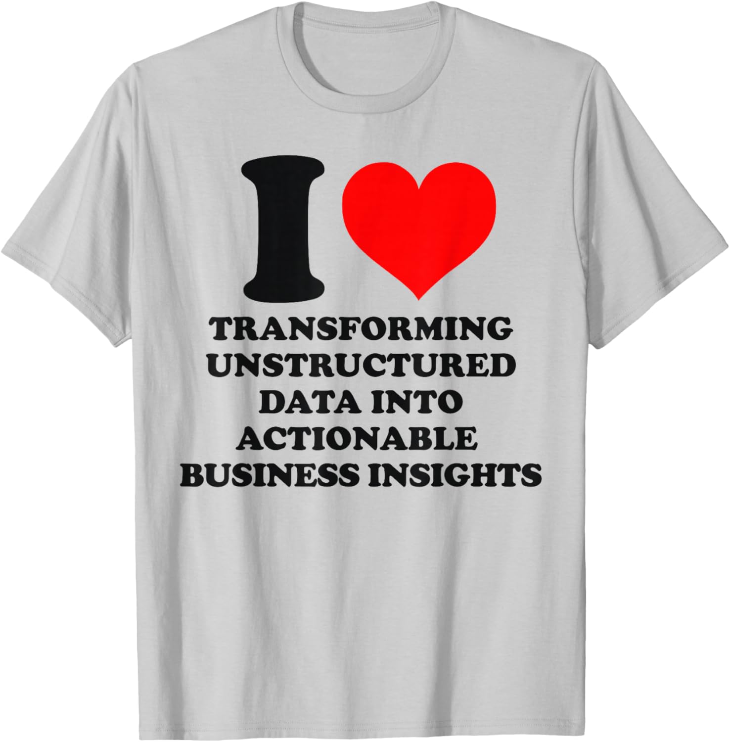 Transform Your Insights with our Unstructured Data T-Shirt for Tech Lovers - 3