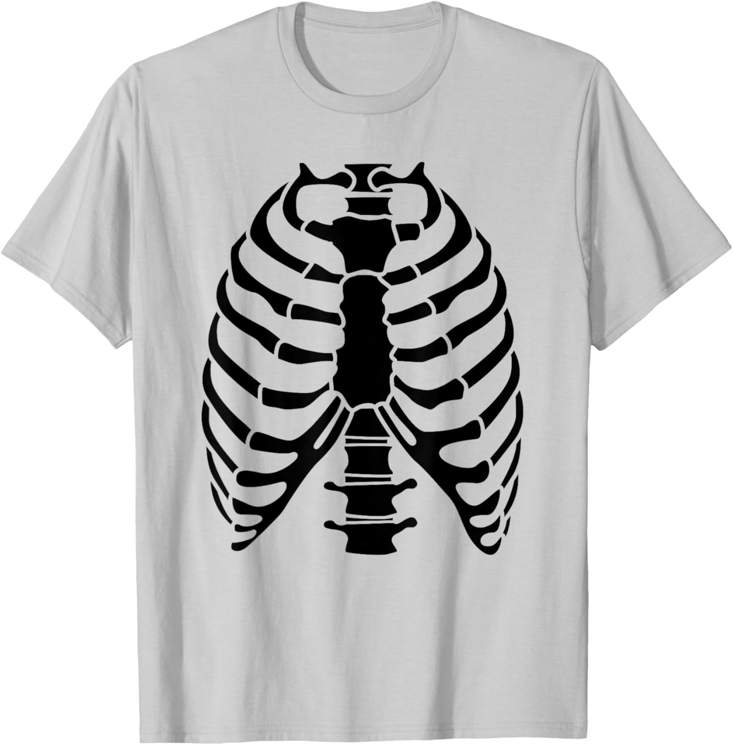 Skeleton Rib Cage Halloween Costume T-Shirt for Fun Celebrations - 1