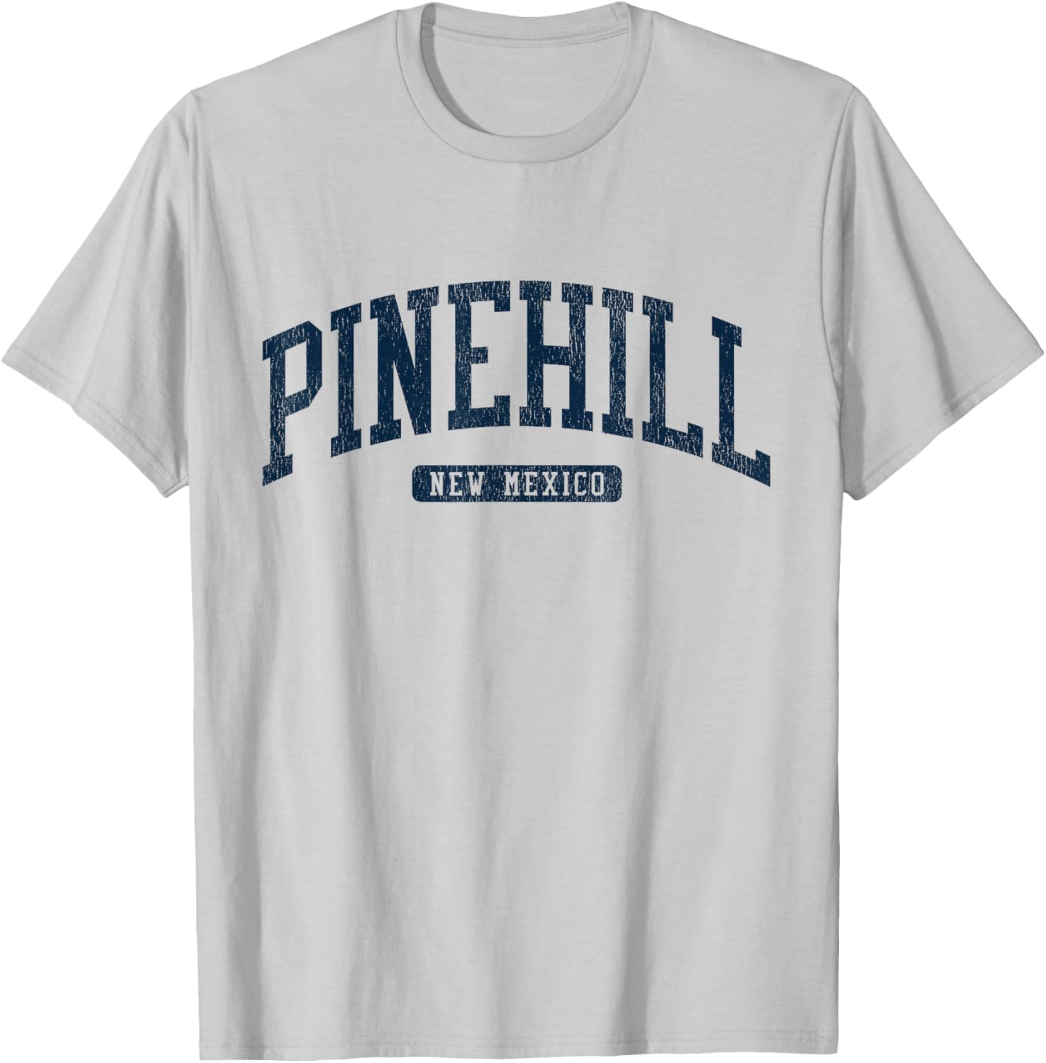 Pinehill New Mexico College Style Blue T-Shirt for Students and Fans - 13