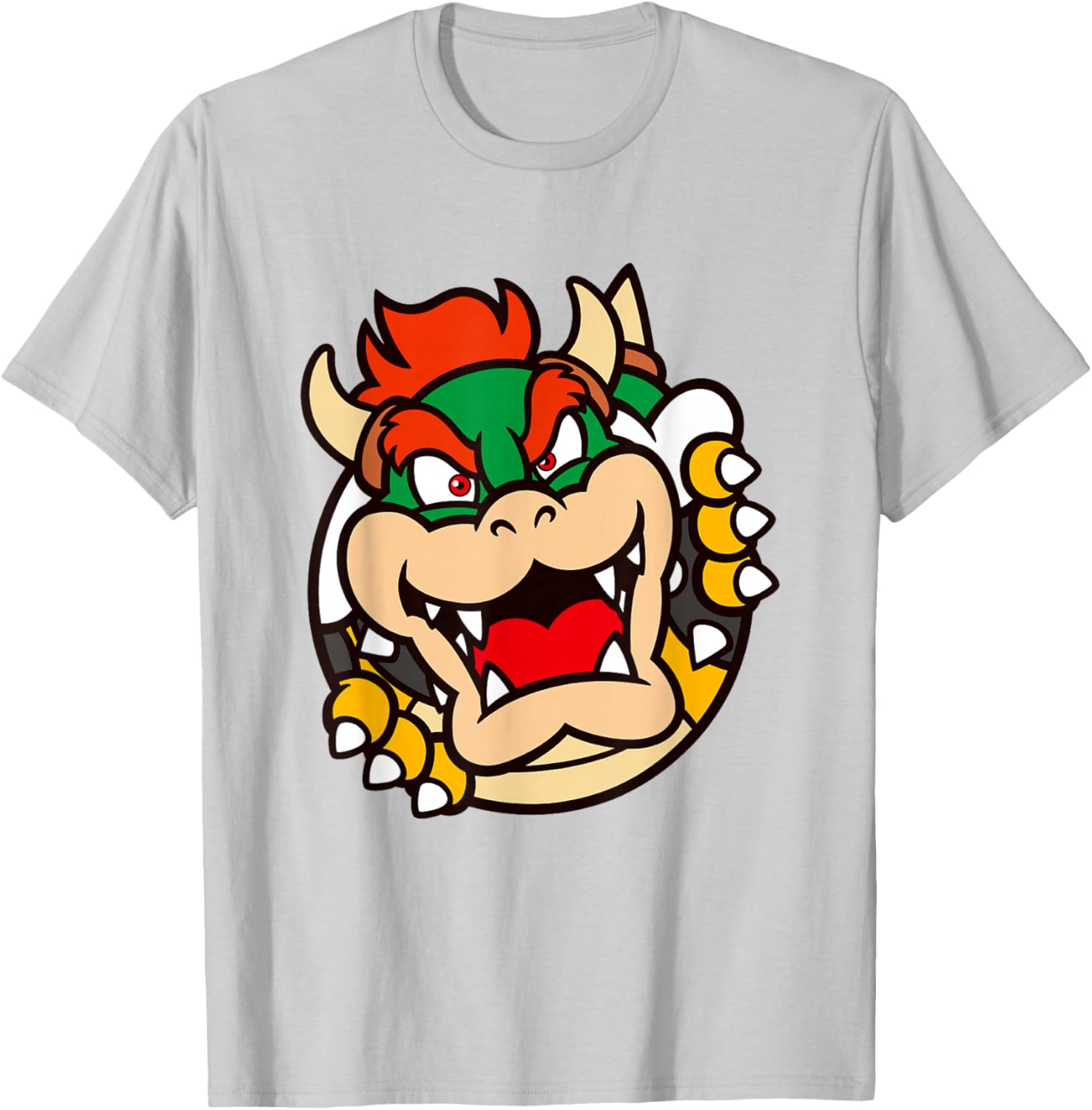 Super Mario Bros Bowser Big Koopa Breakout T-Shirt for Gamers - 8