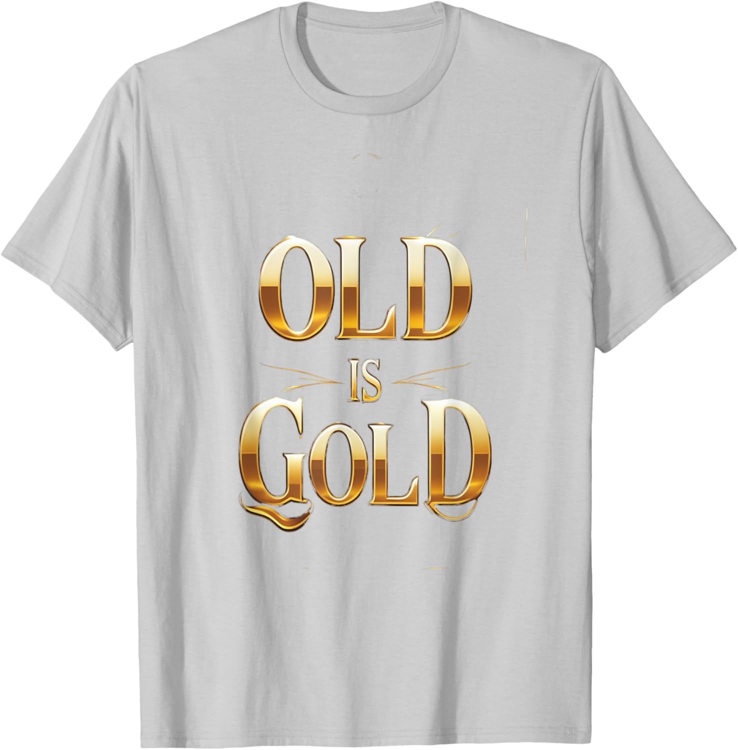 Vintage Vibes 2025 Novelty T-Shirt Old is Gold Classic Style - 6