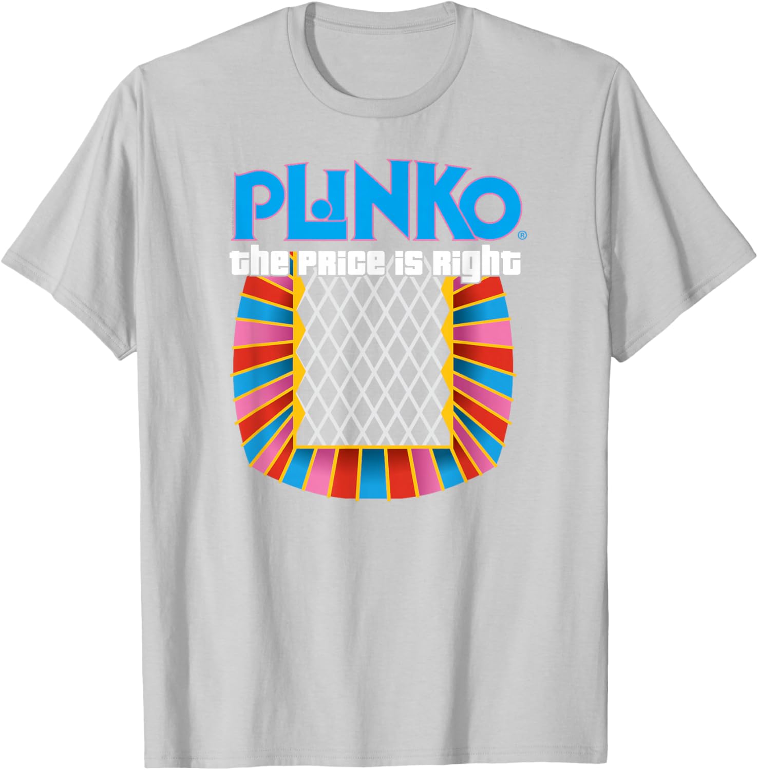 Price is Right Unisex Adults Black Plinko T-Shirt for Fun Game Lovers - 9