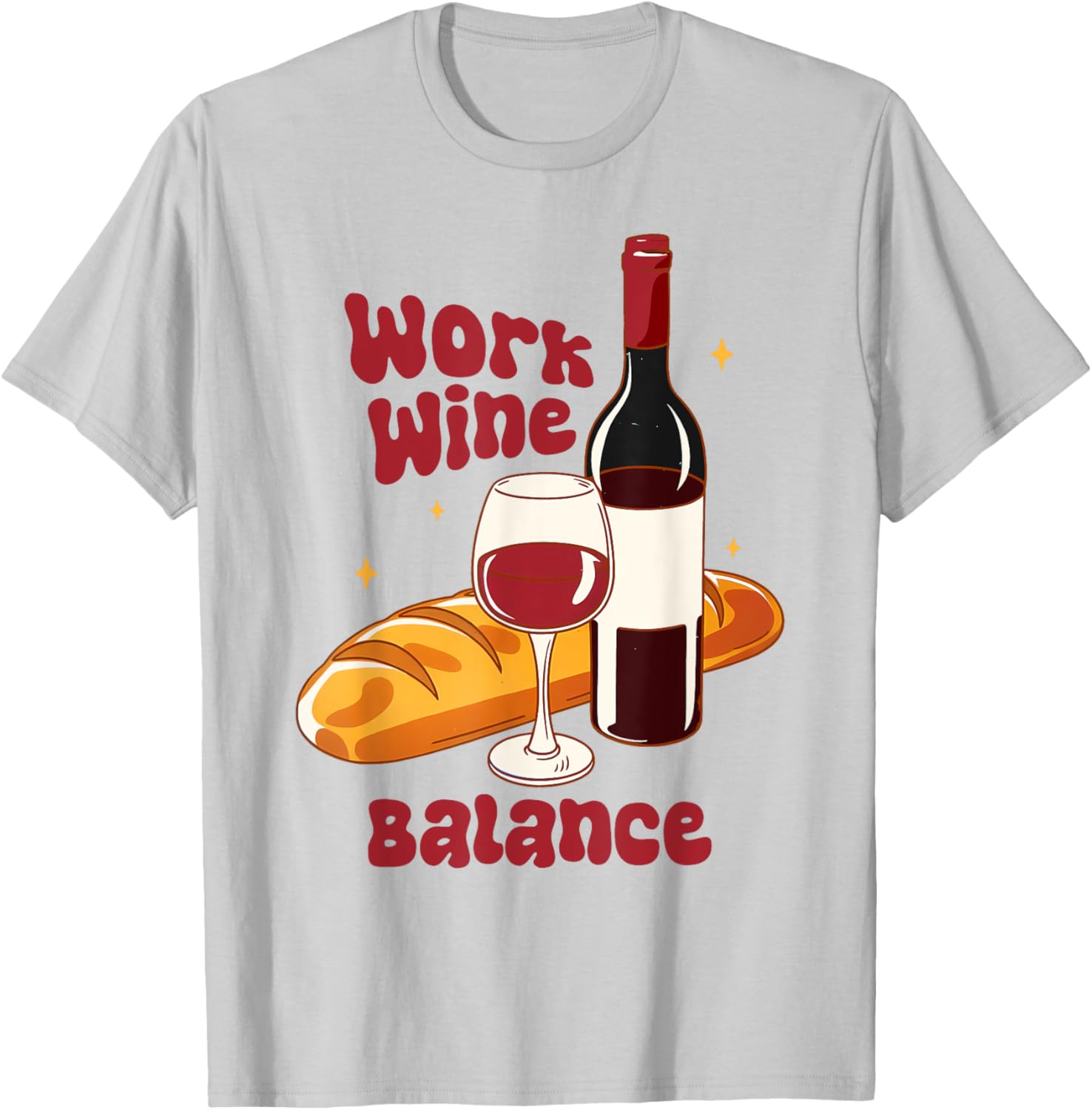 Wine Lover T-Shirt for Day Drinkers - Stylish Work and Relax Wear - 2