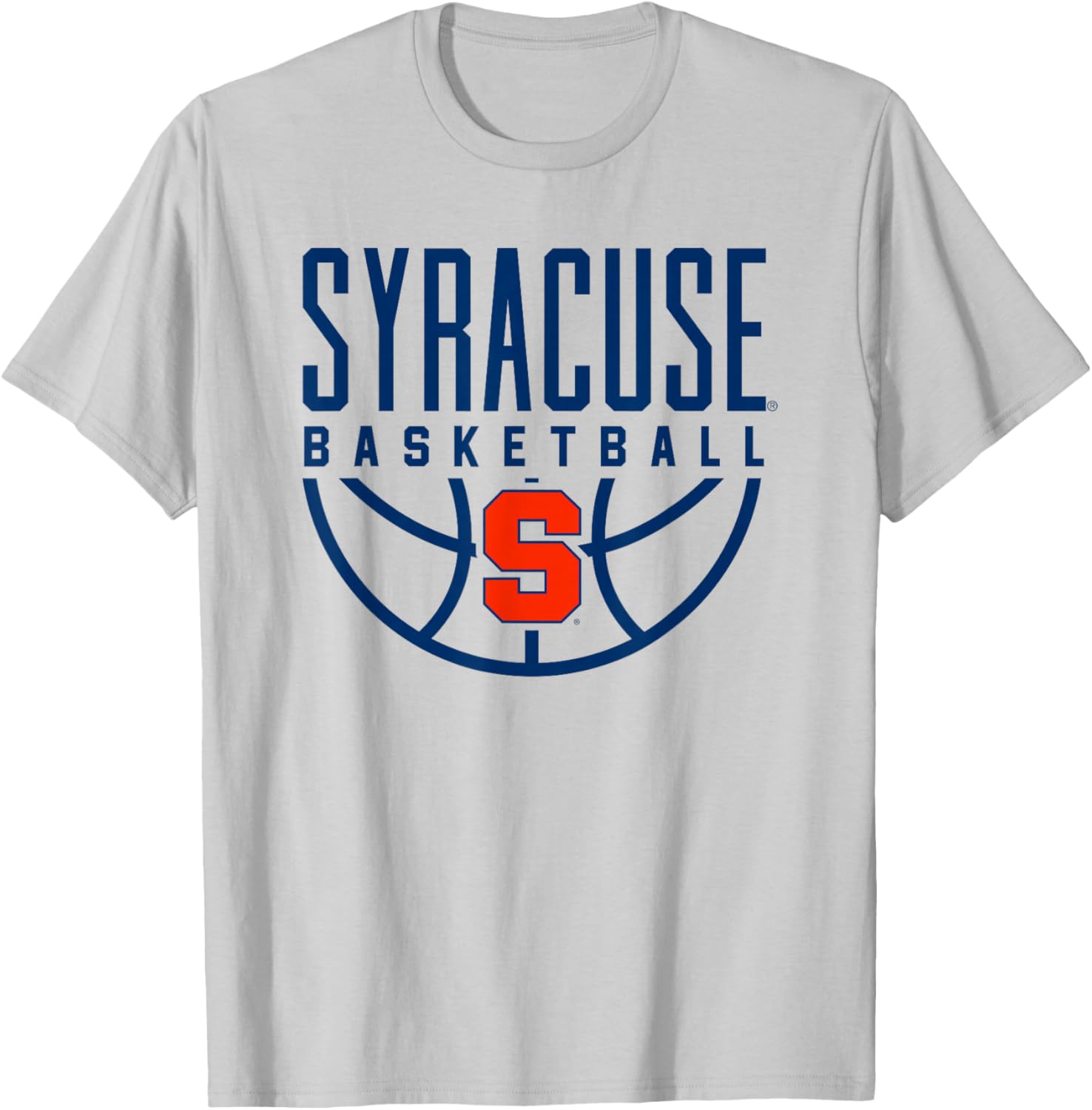 Syracuse University Orange Basketball Arch T-Shirt for Fans and Players - 1