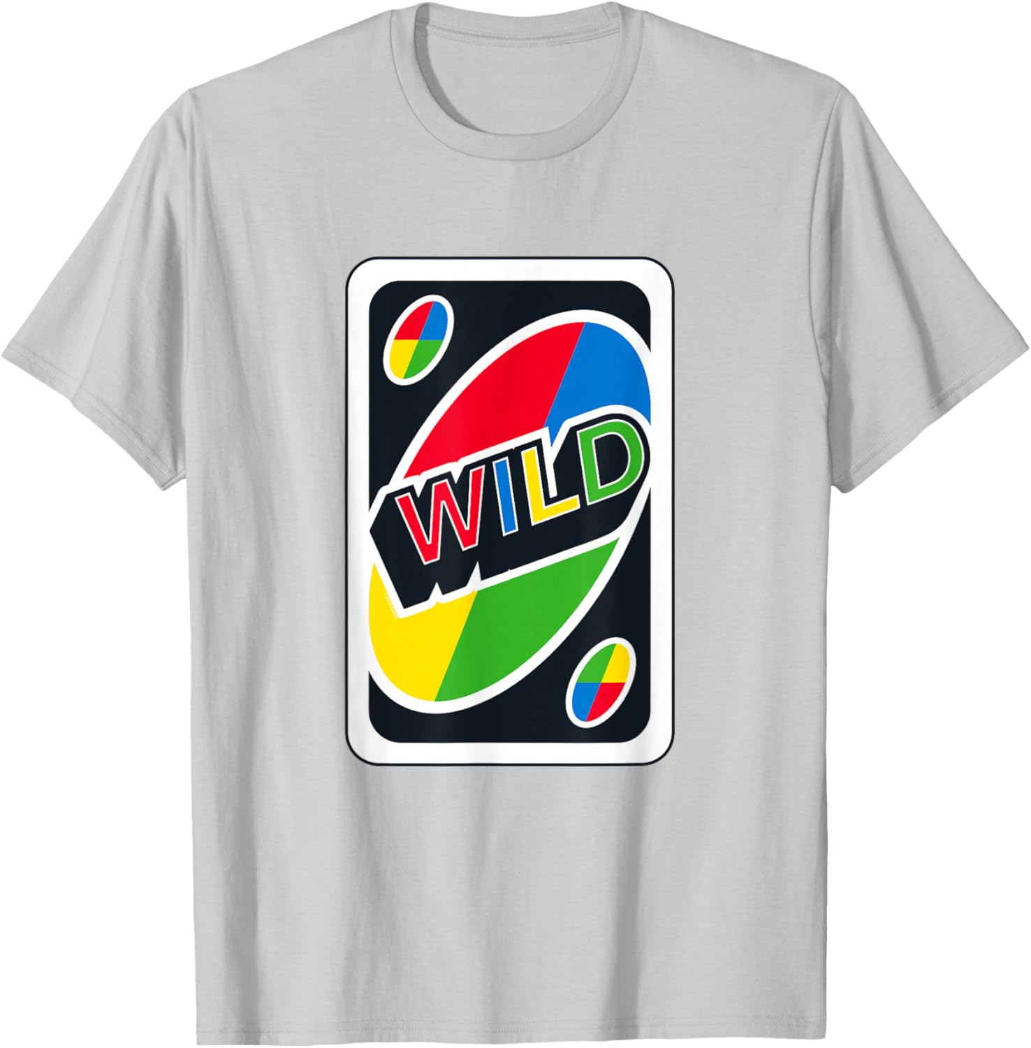 UNO Wild Card T-Shirt Fun Graphic Tee for Gamers and Casual Wear - 9