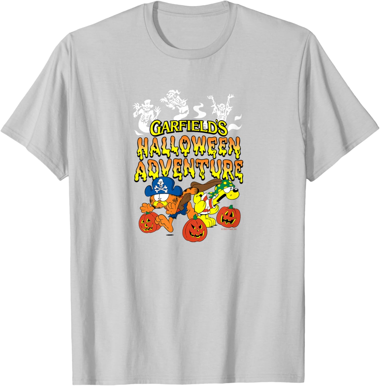 Garfield Halloween Adventure T-Shirt for Fun and Festive Style - 14
