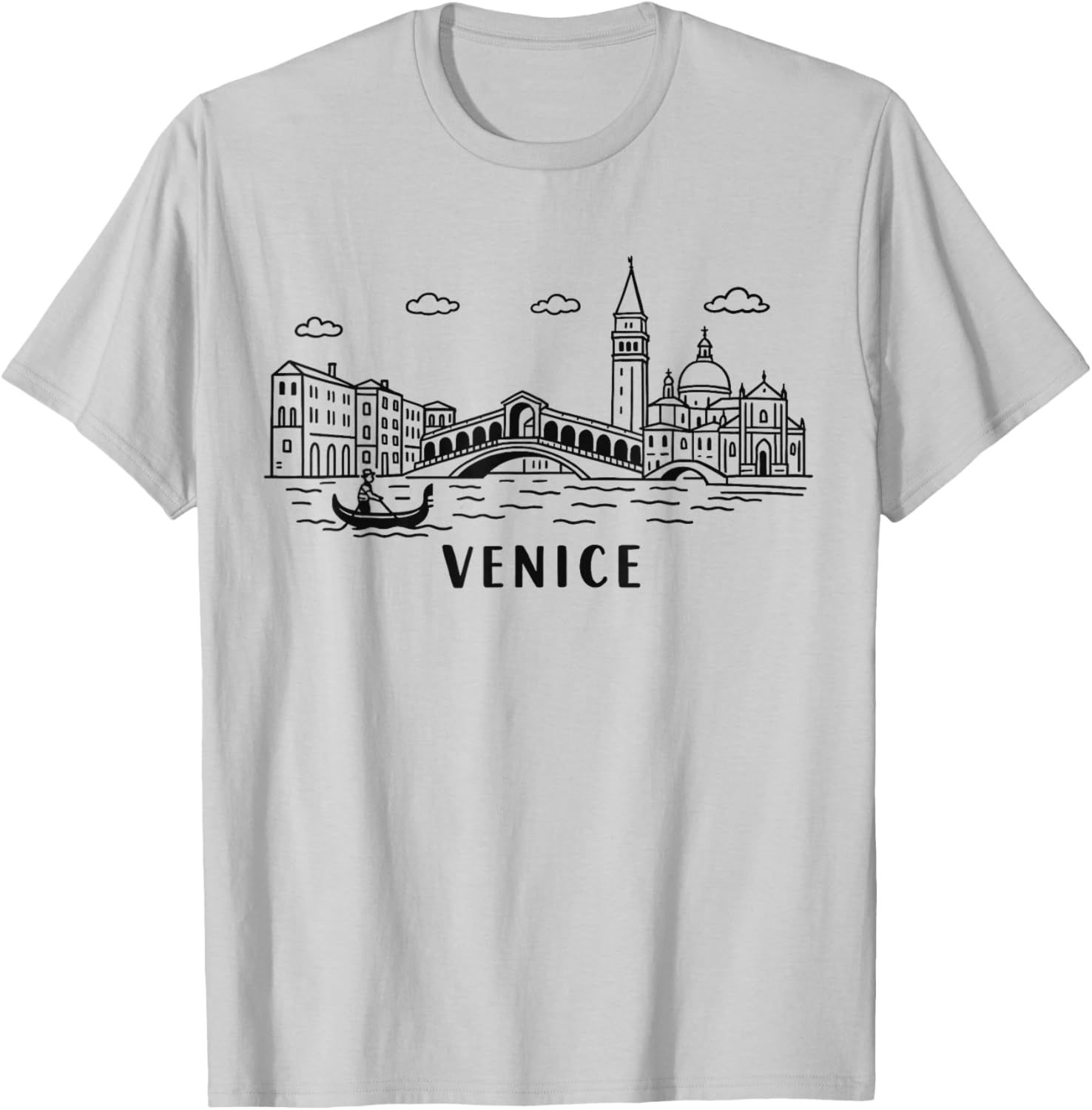 Venice Skyline T-Shirt Italy Souvenir Perfect for Travel Lovers - 7