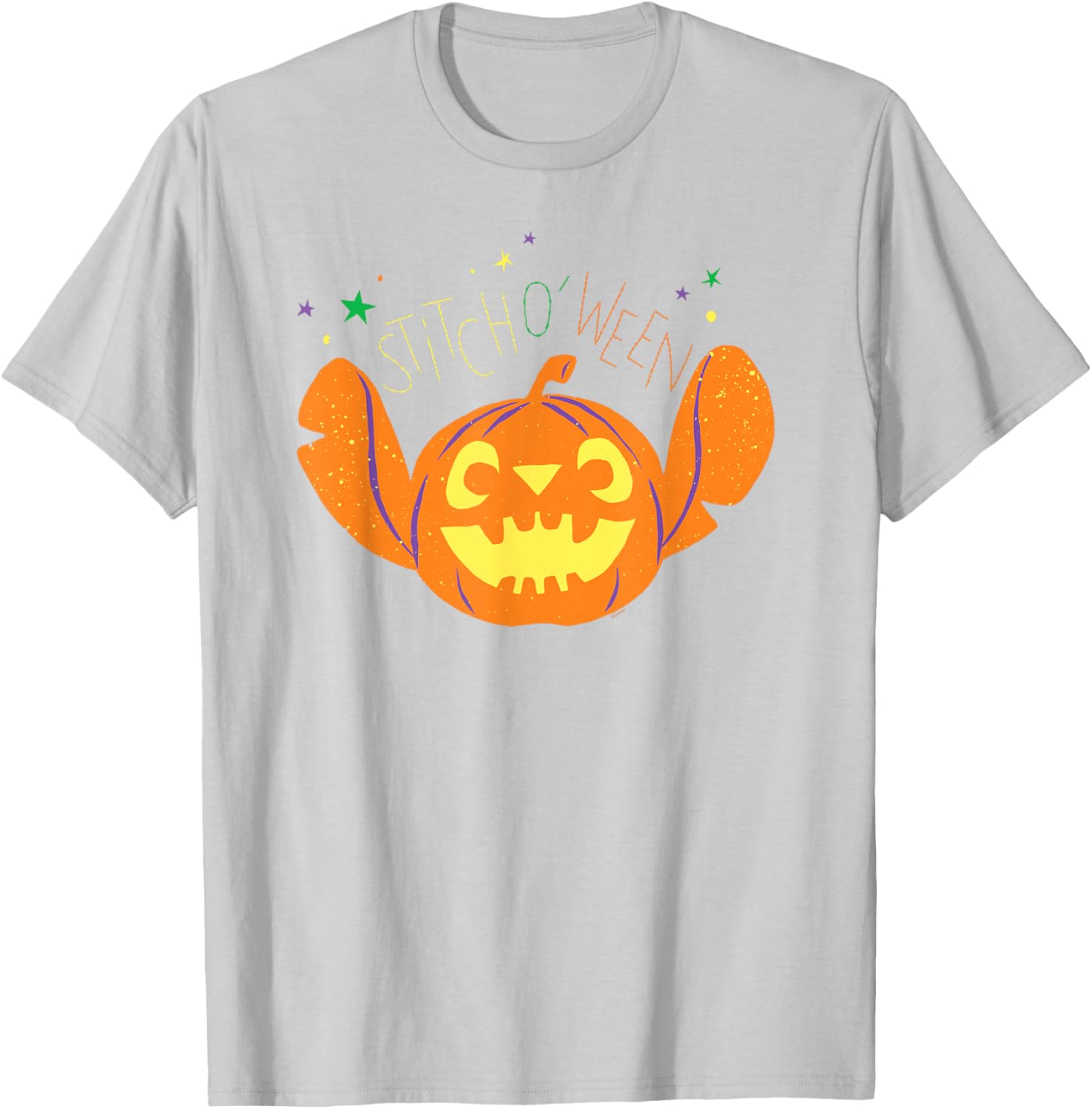 Lilo & Stitch Halloween T-Shirt Jack o' Lantern Design for Fun O'ween Celebrations - 4
