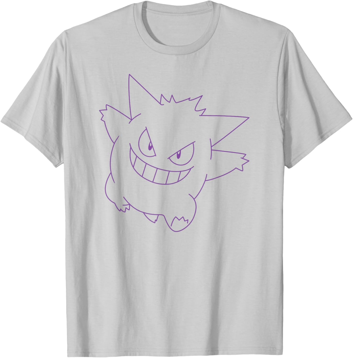 Pokémon Gengar Big Face T-Shirt Fun Graphic Tee for Fans and Collectors - 3