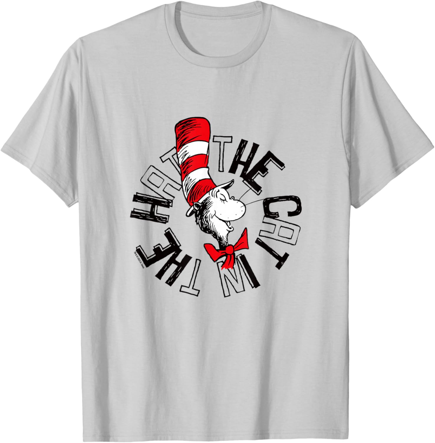 Official Cat in the Hat Circle Logo T-Shirt for Fun and Style - 21