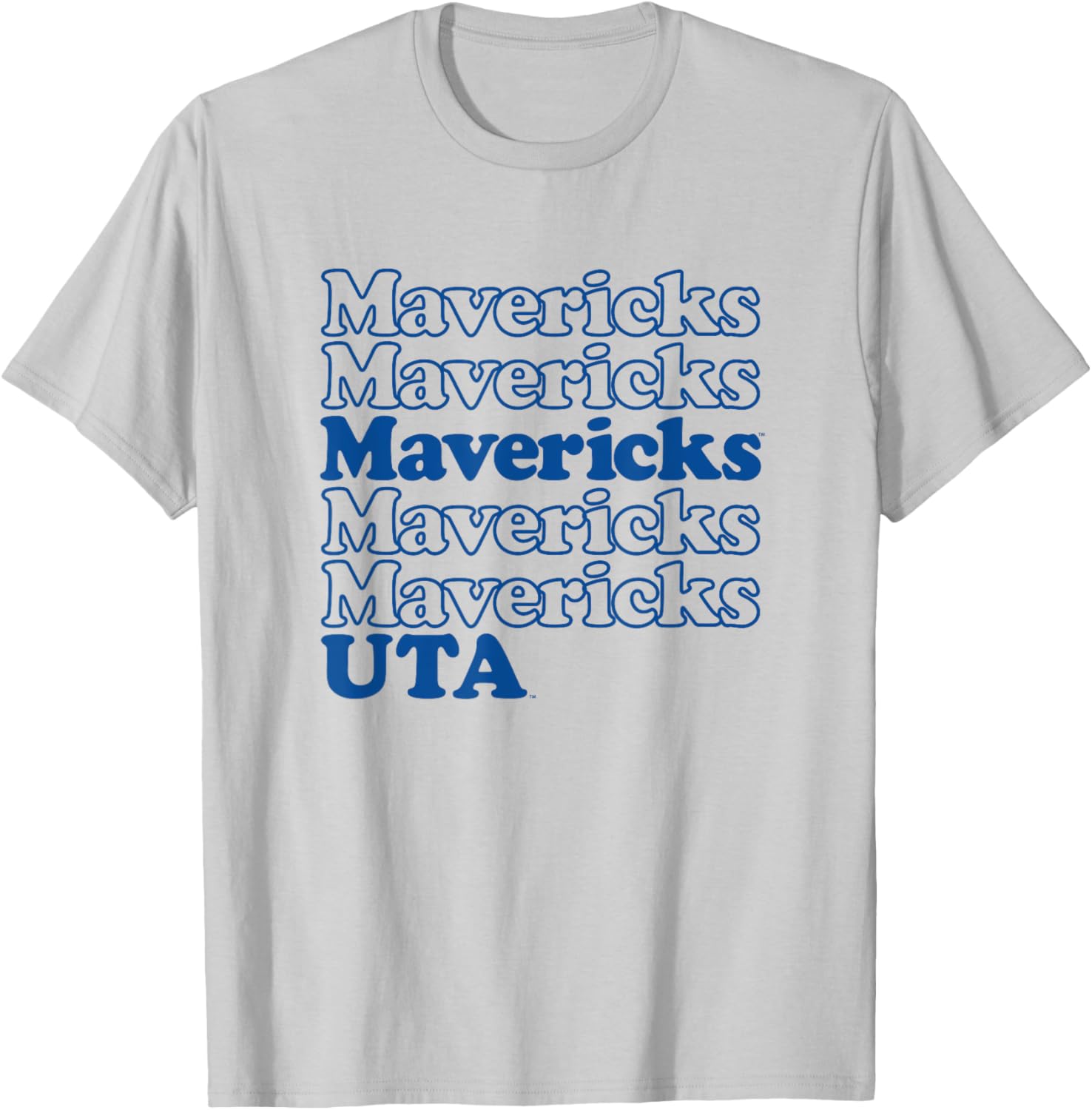 University of Texas at Arlington Mavericks Stacked Spirit T-Shirt for Fans - 3