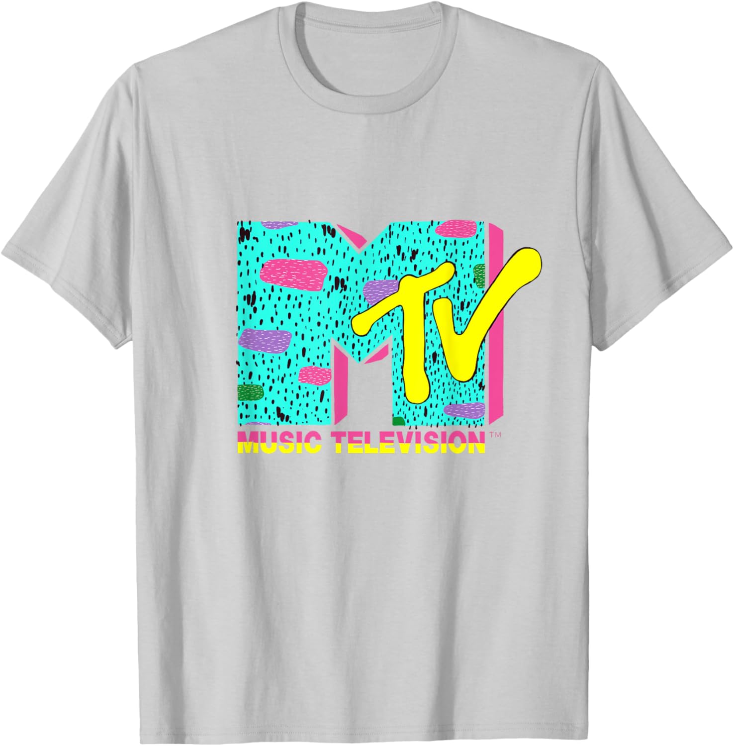 Vibrant Mademark x MTV Logo T-Shirt with Funky Design for Enthusiasts - 18