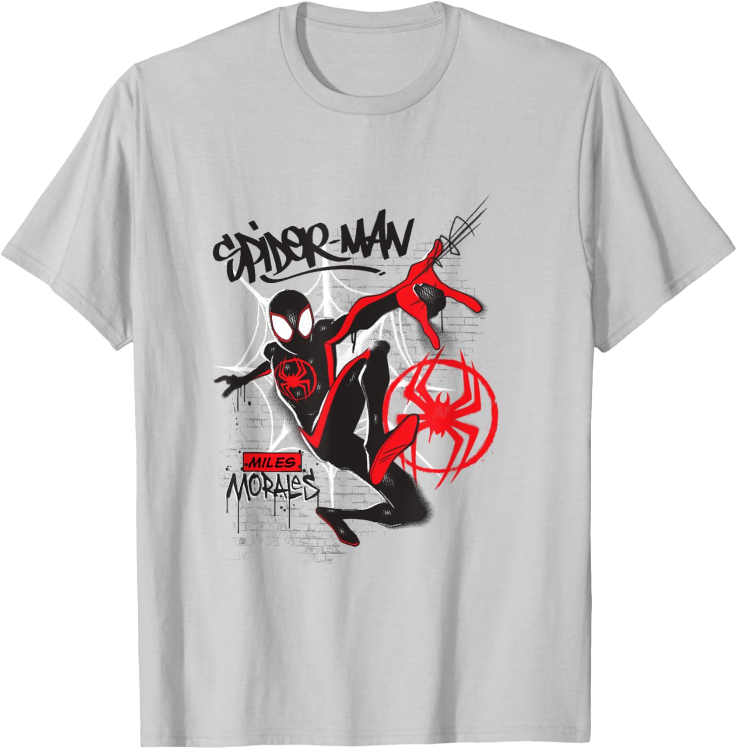 Spider-Man Miles Morales Street T-Shirt for Fans and Everyday Wear - 1