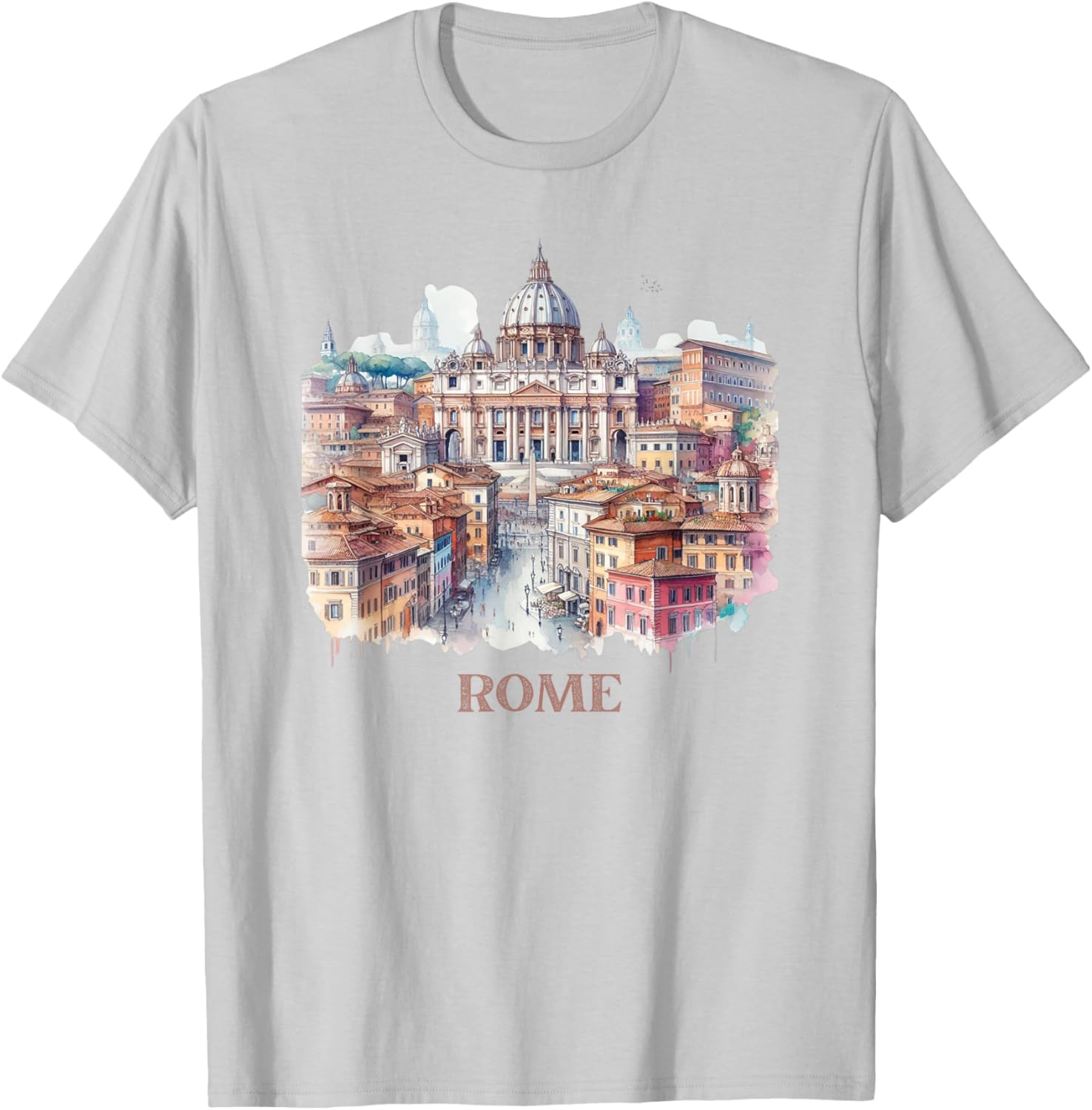 Retro Vintage Rome Italy Souvenir T-Shirt Perfect for Travelers and Tourists - 2