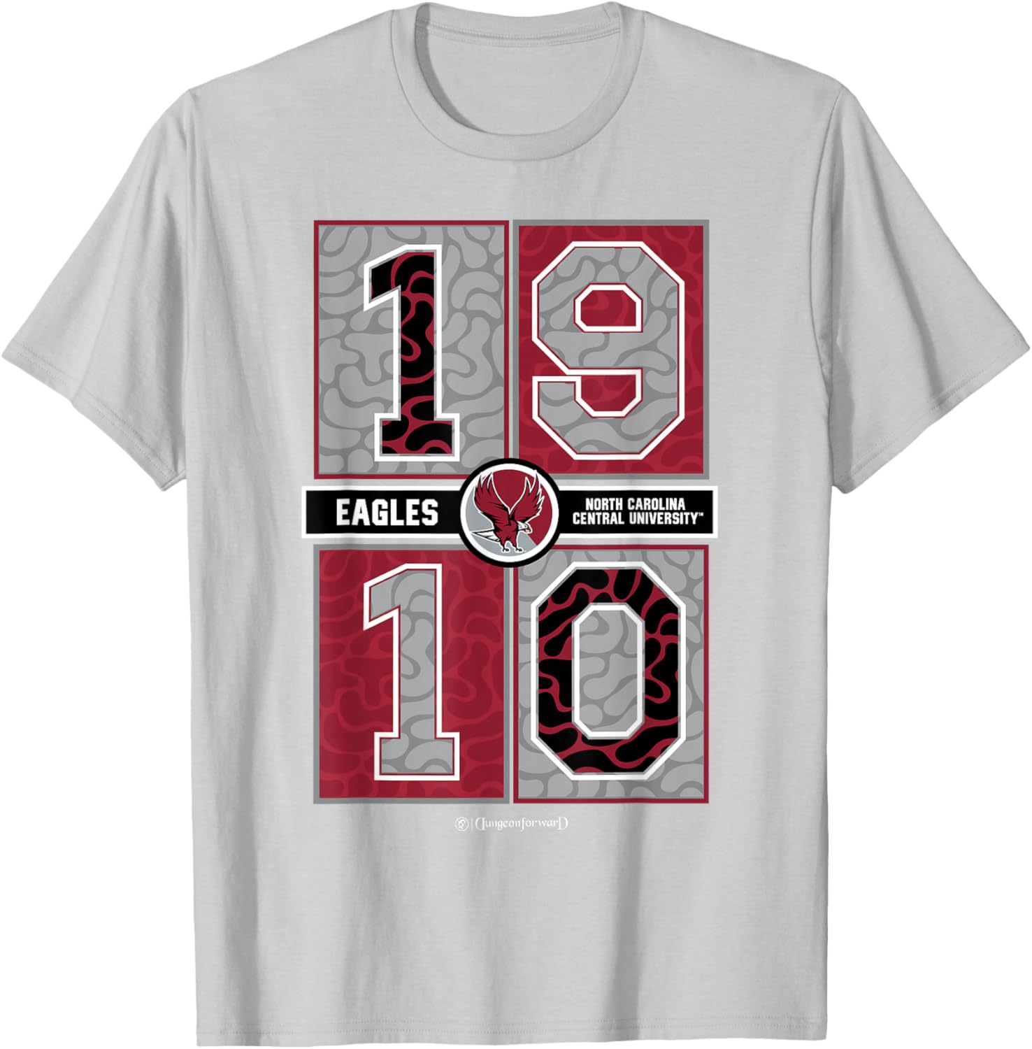 North Carolina Central University NCCU Concrete Date HBCU T-Shirt Design - 6