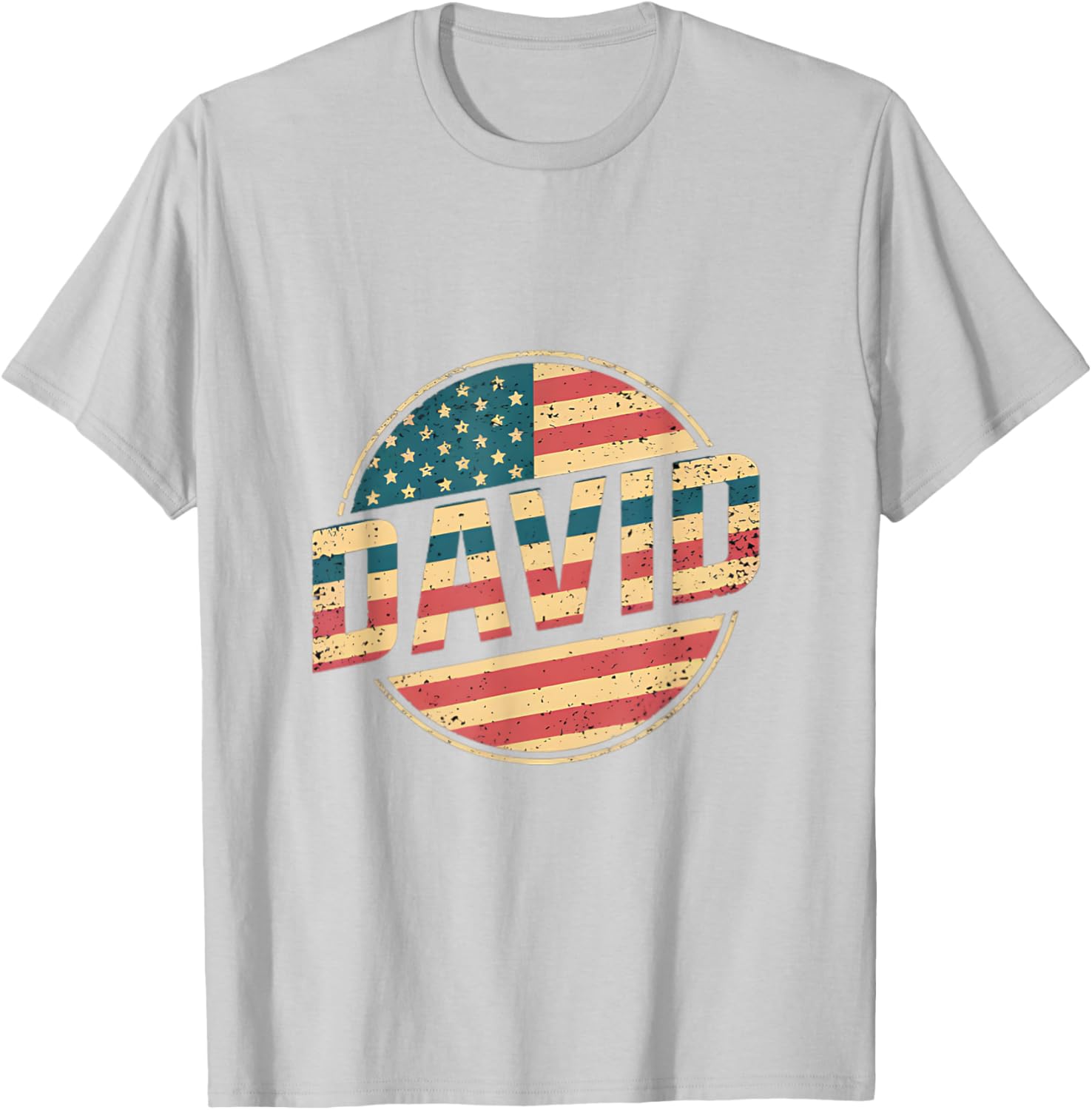 Personalized DAVID USA Flag T-Shirt for Proud Patriots and Fans - 5