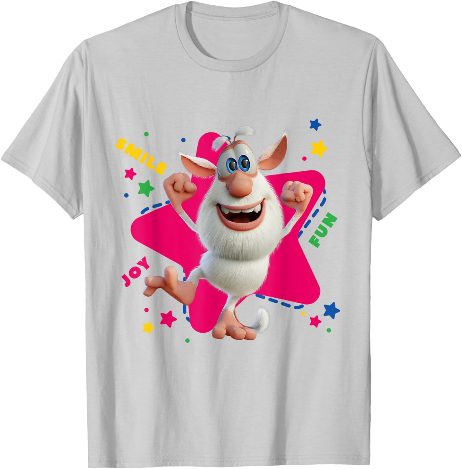 Star Joy Booba Fun T-Shirt for Kids - Comfortable and Cute Apparel - 8