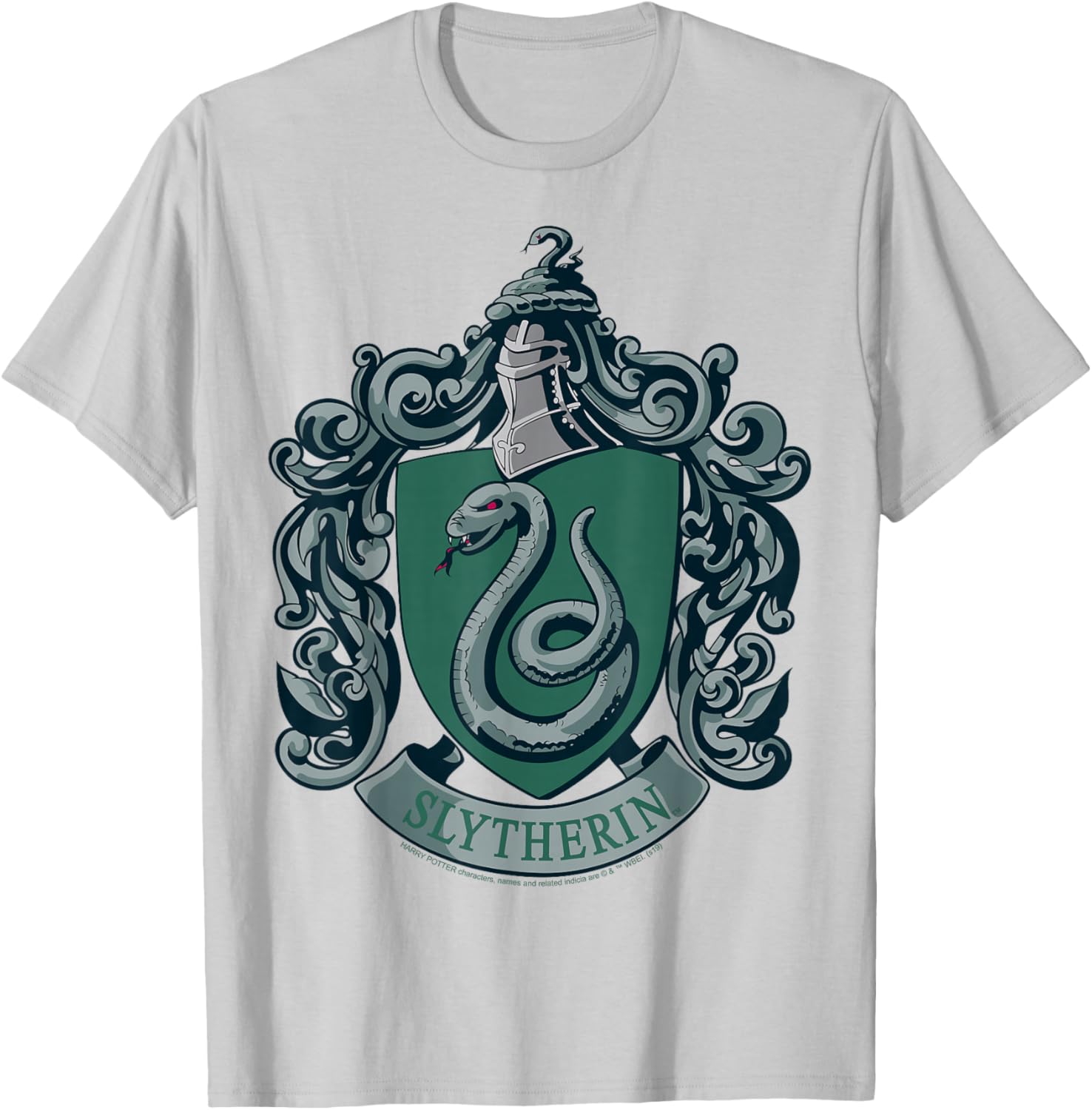 Slytherin House Crest T-Shirt for Harry Potter Fans - Stylish and Comfortable - 7
