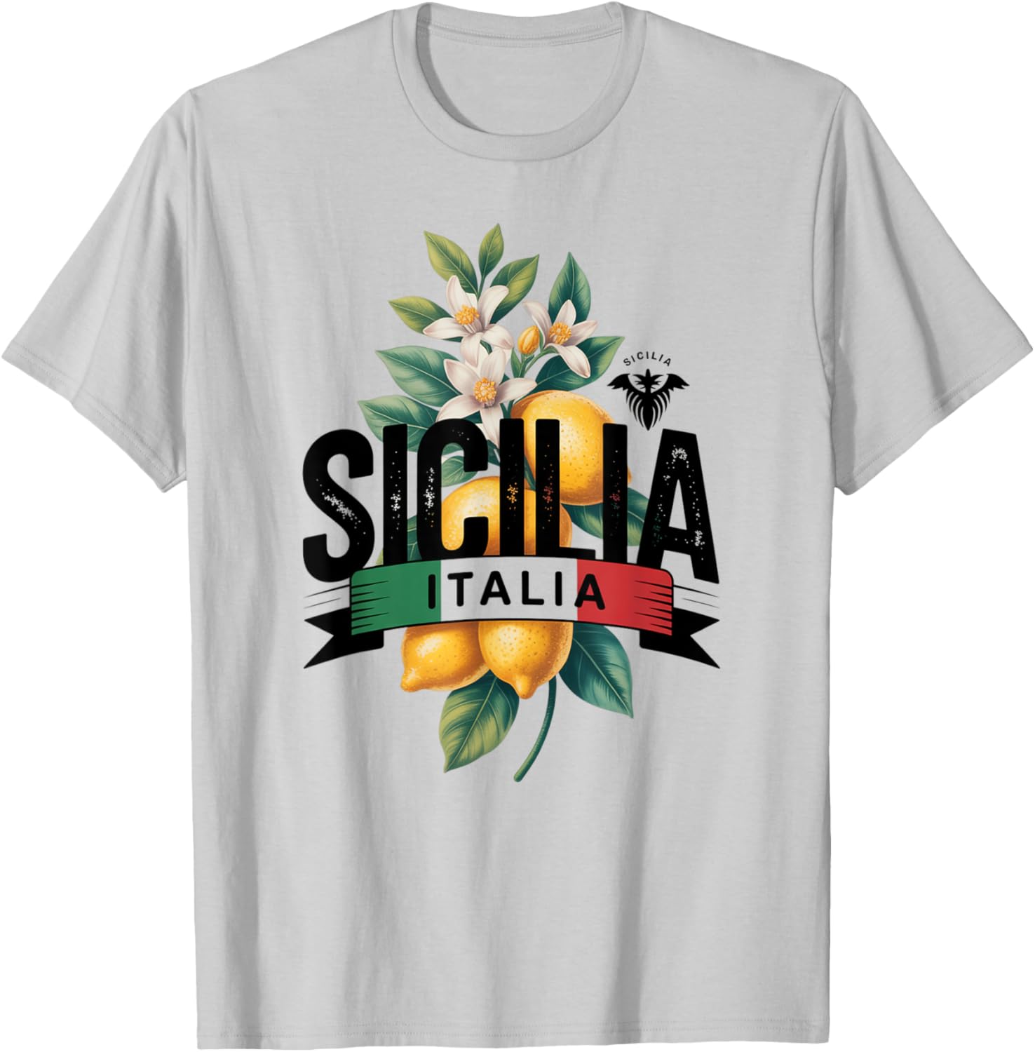 Sicilian Lemon Art T-Shirt for Italy Lovers - Perfect Sicily Souvenir - 8