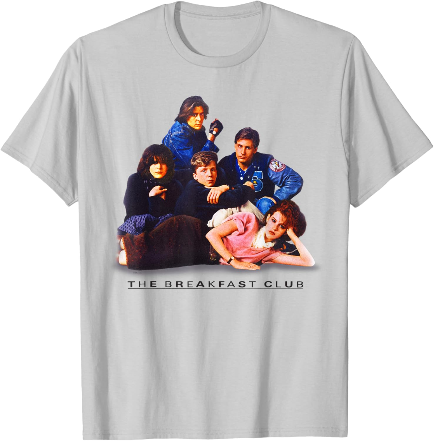 The Breakfast Club 40th Anniversary Classic Cast Photo T-Shirt - 2