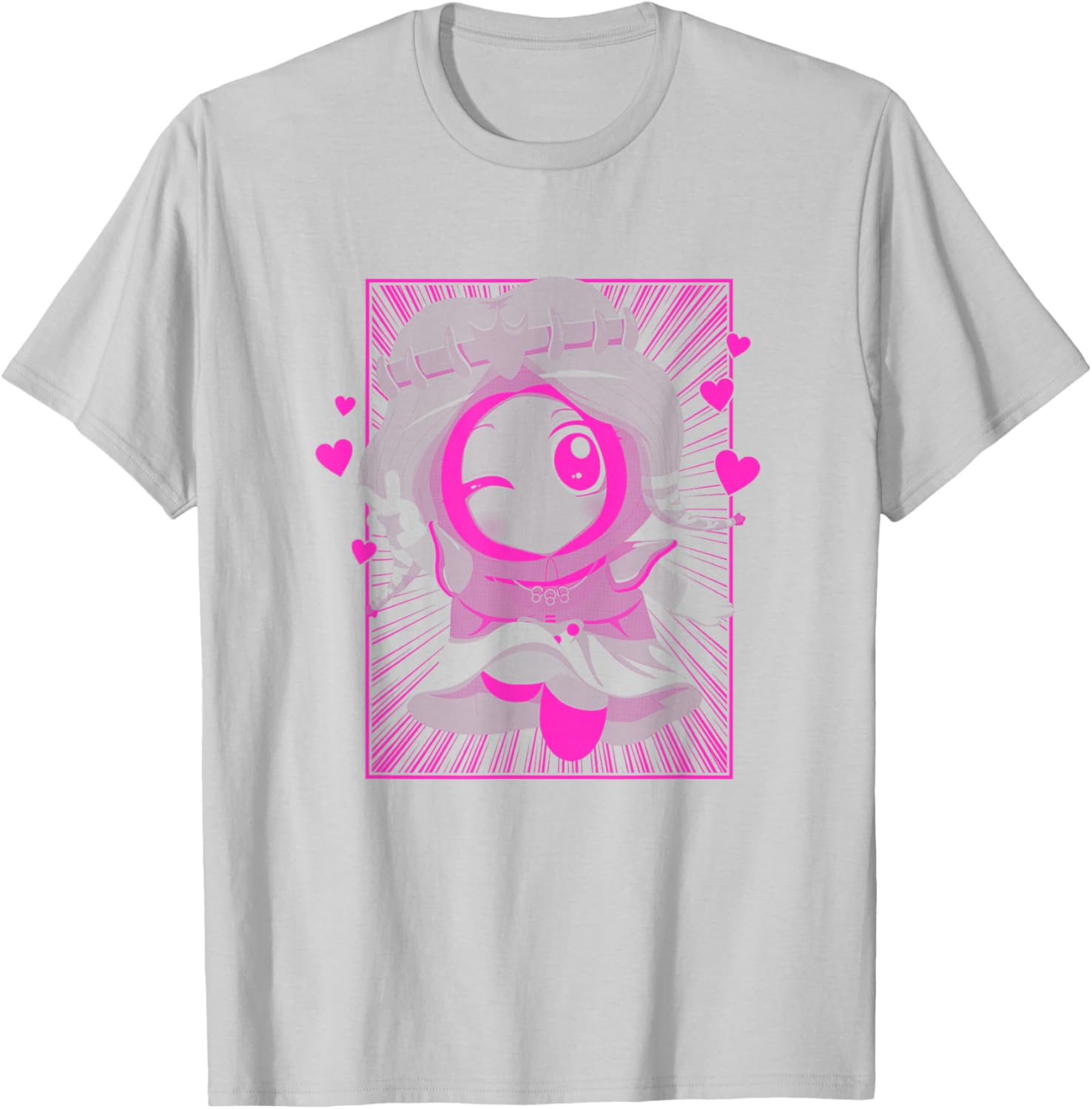 South Park Princess Kenny Neon Pink Anime T-Shirt for Fun Casual Wear - 4