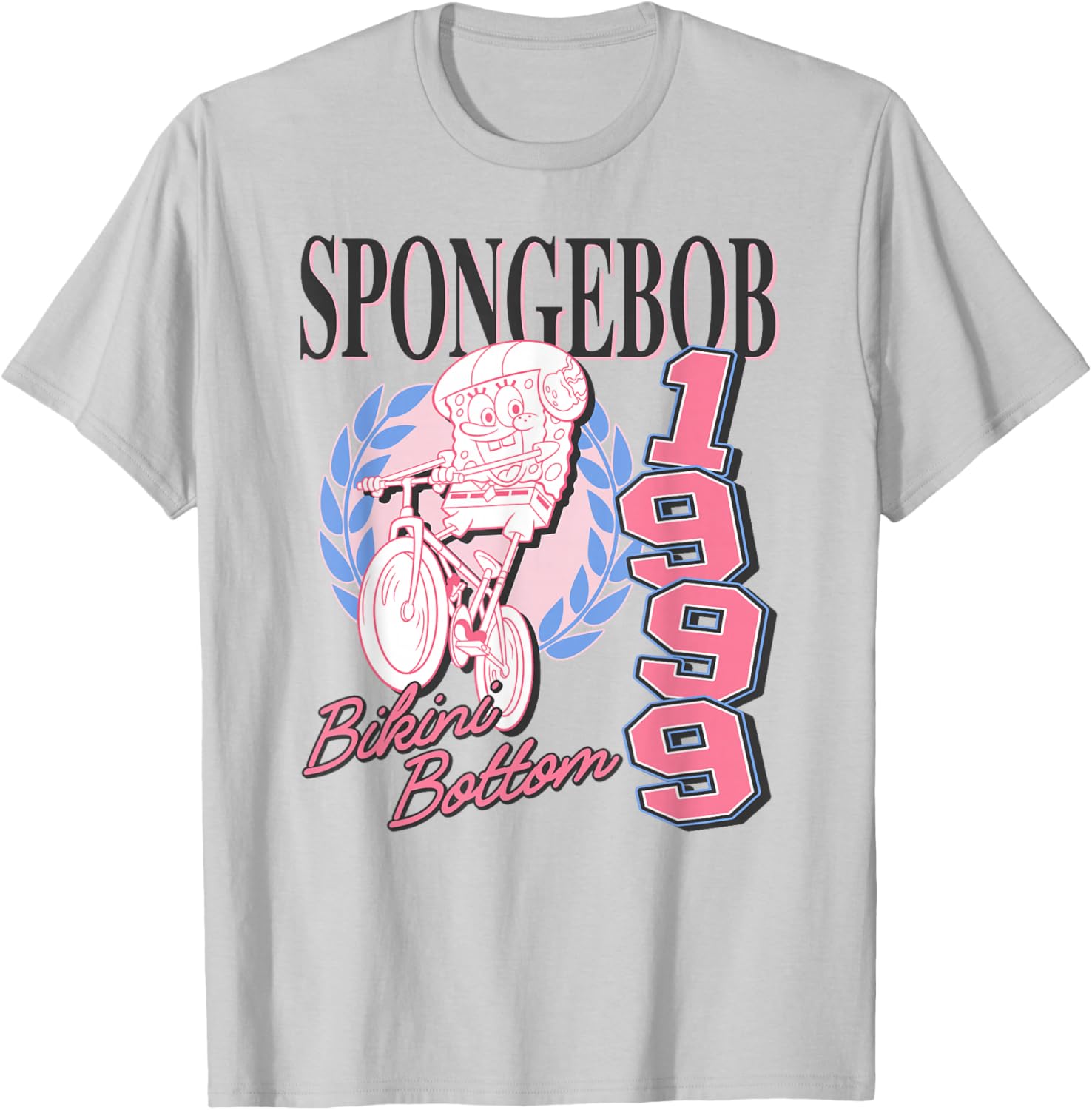 SpongeBob Bikini Bottom Biking Retro T-Shirt for Fun Fashion Lovers - 3