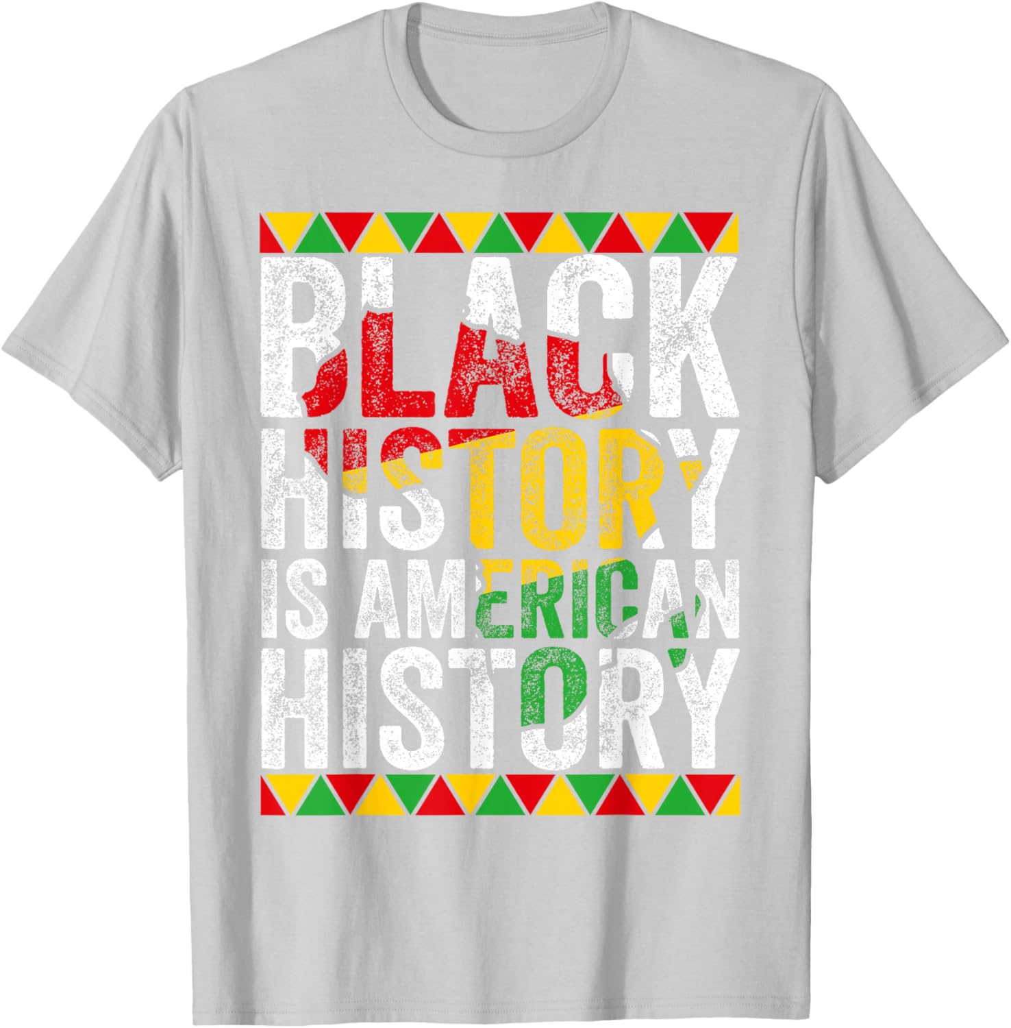 Patriotic Black History is American History African American T-Shirt - 6