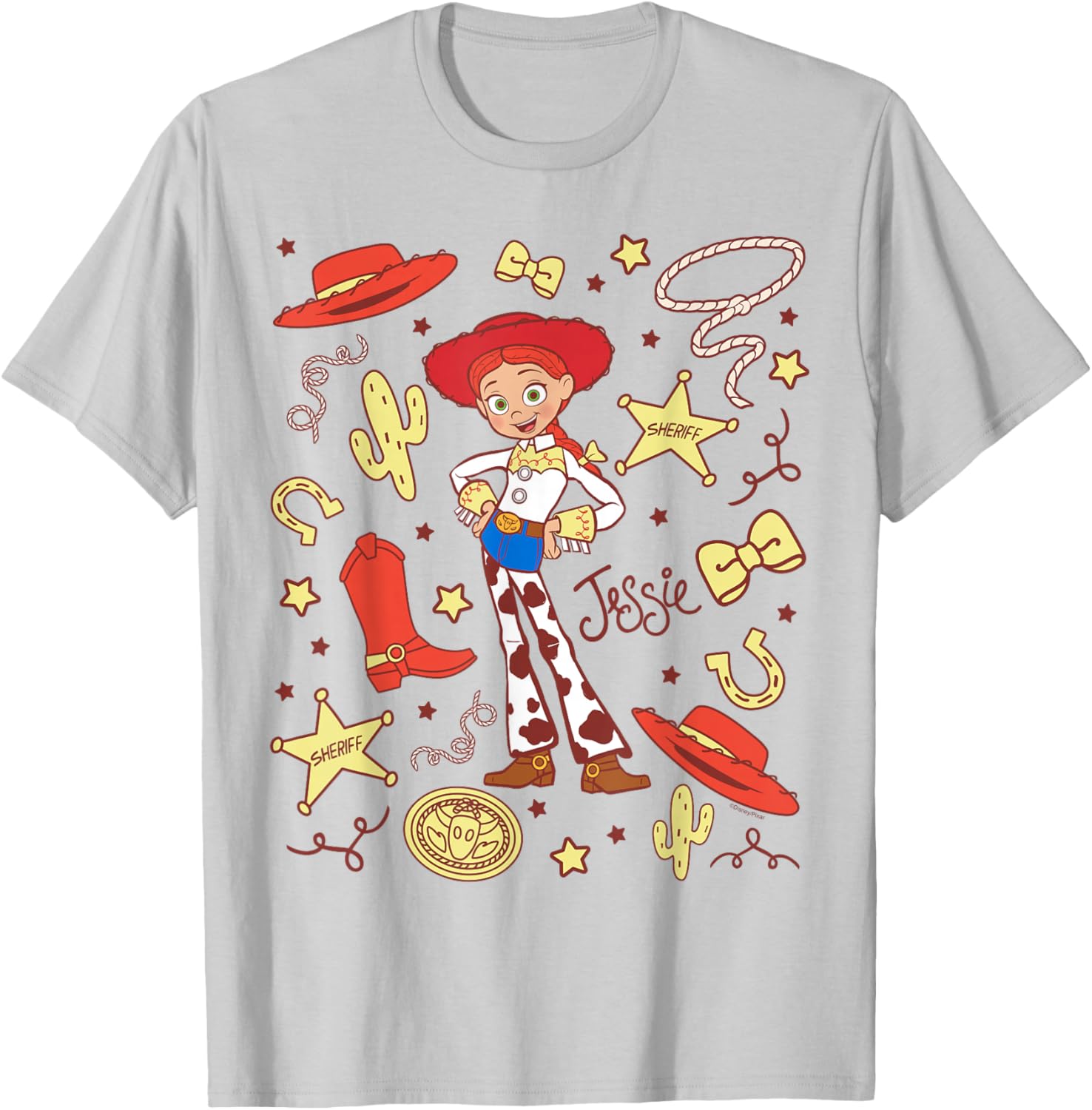 Toy Story Jessie Cowgirl Western Spirit T-Shirt for Kids and Adults - 4