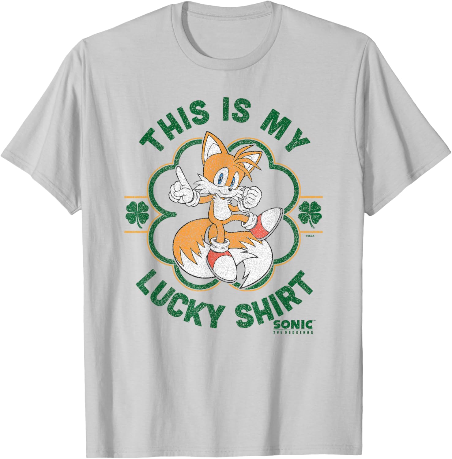 Sonic The Hedgehog St. Patrick's Day Lucky Shirt for Fun Celebrations - 5