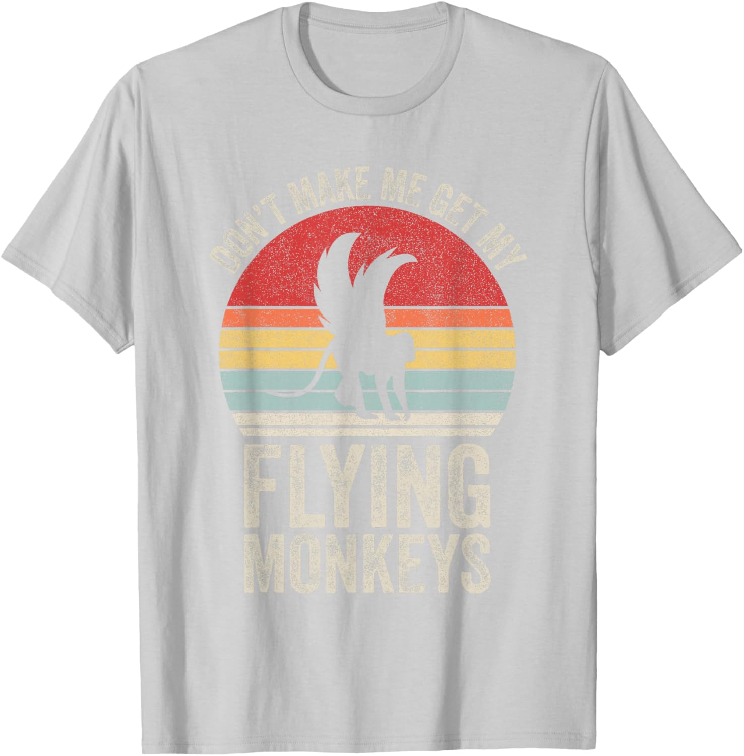 Vintage Retro Flying Monkeys T-Shirt for Fun Lovers and Gift Ideas - 7