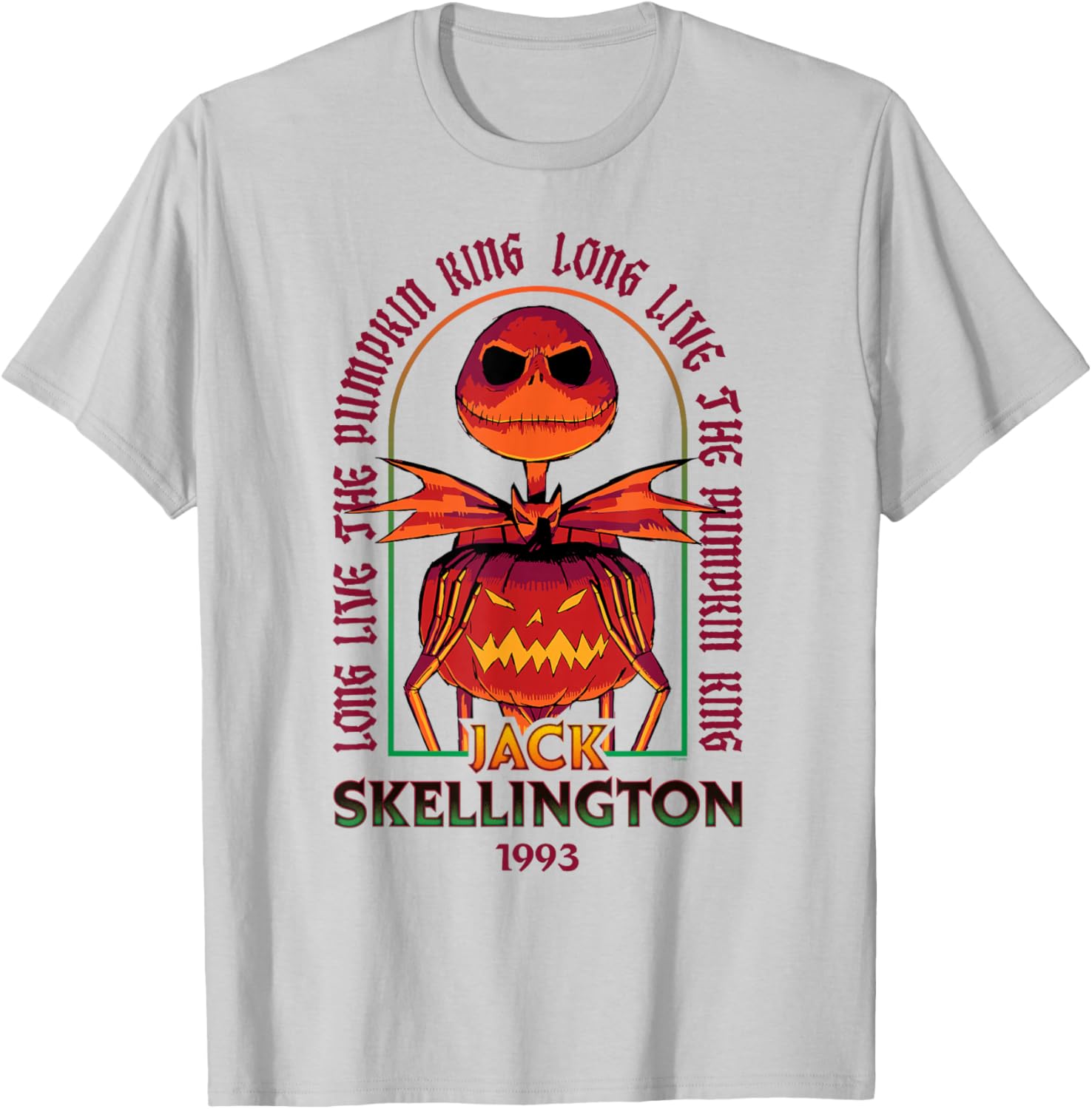 Disney Nightmare Before Christmas Jack T-Shirt 1993 for Fans and Collectors - 3
