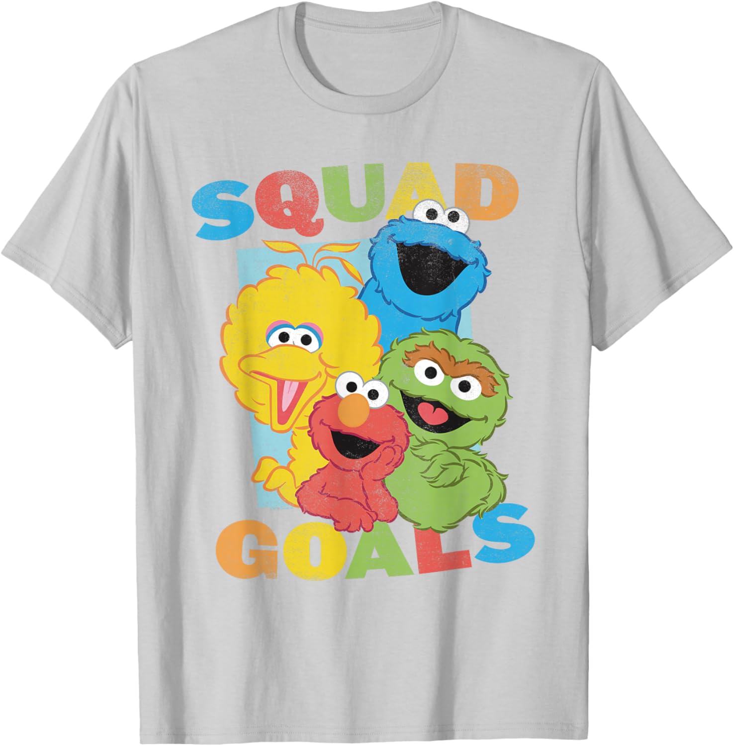 Sesame Street Squad Goals T-Shirt for Fun and Friendship Apparel - 2