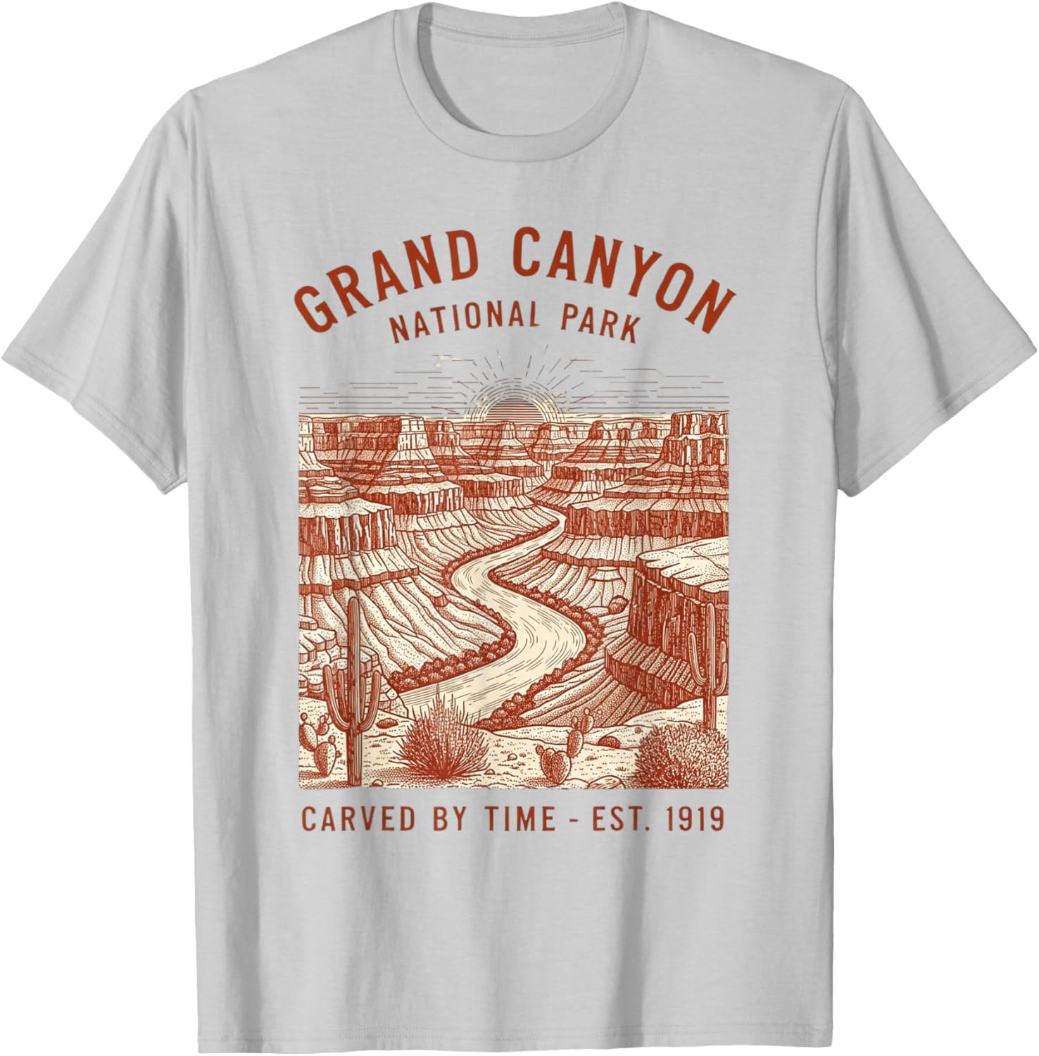 Vintage Grand Canyon National Park Adventure T-Shirt for Nature Lovers - 4