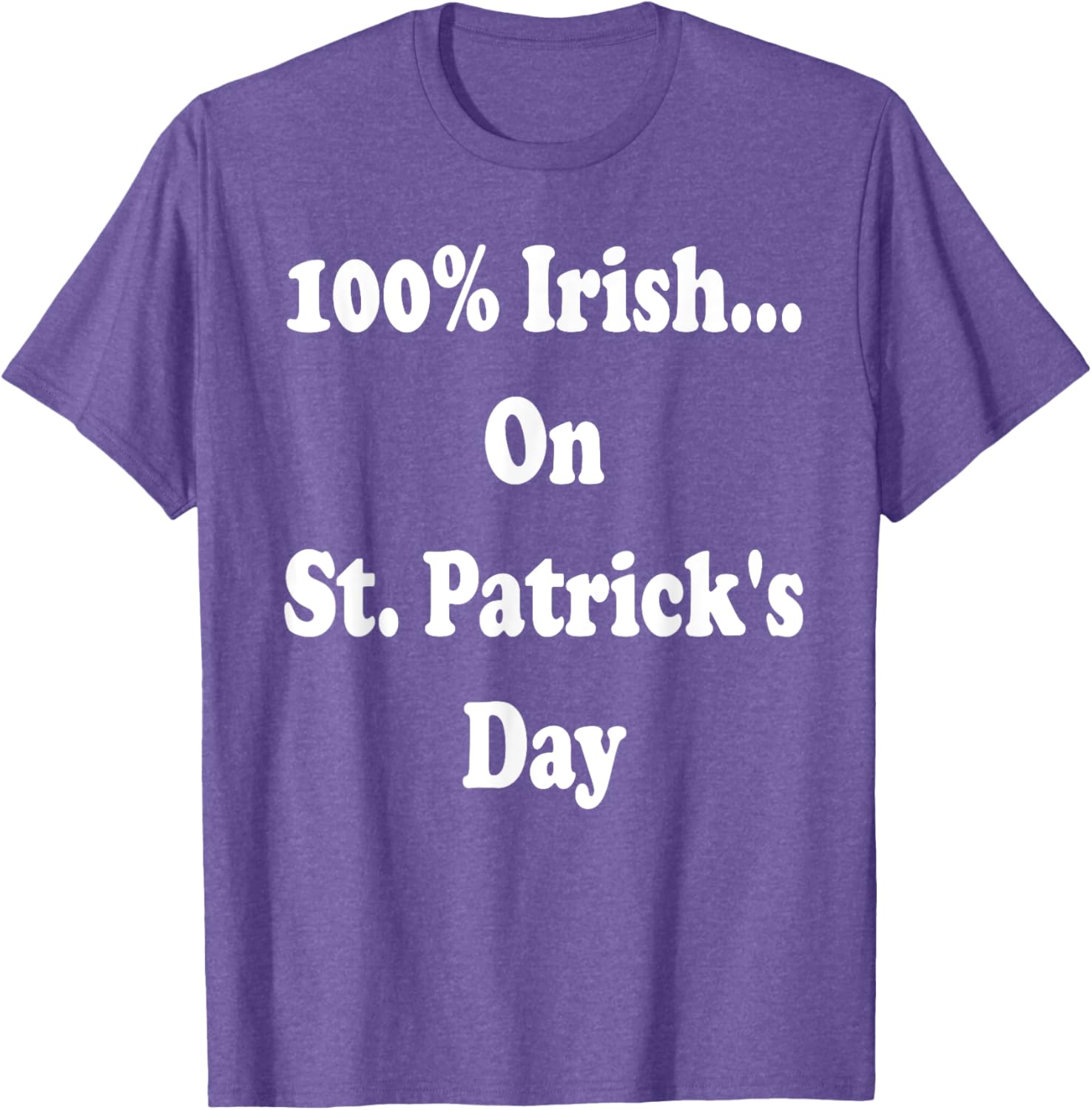 100 Percent Irish St. Patrick's Day T-Shirt for Festive Celebrations - 1