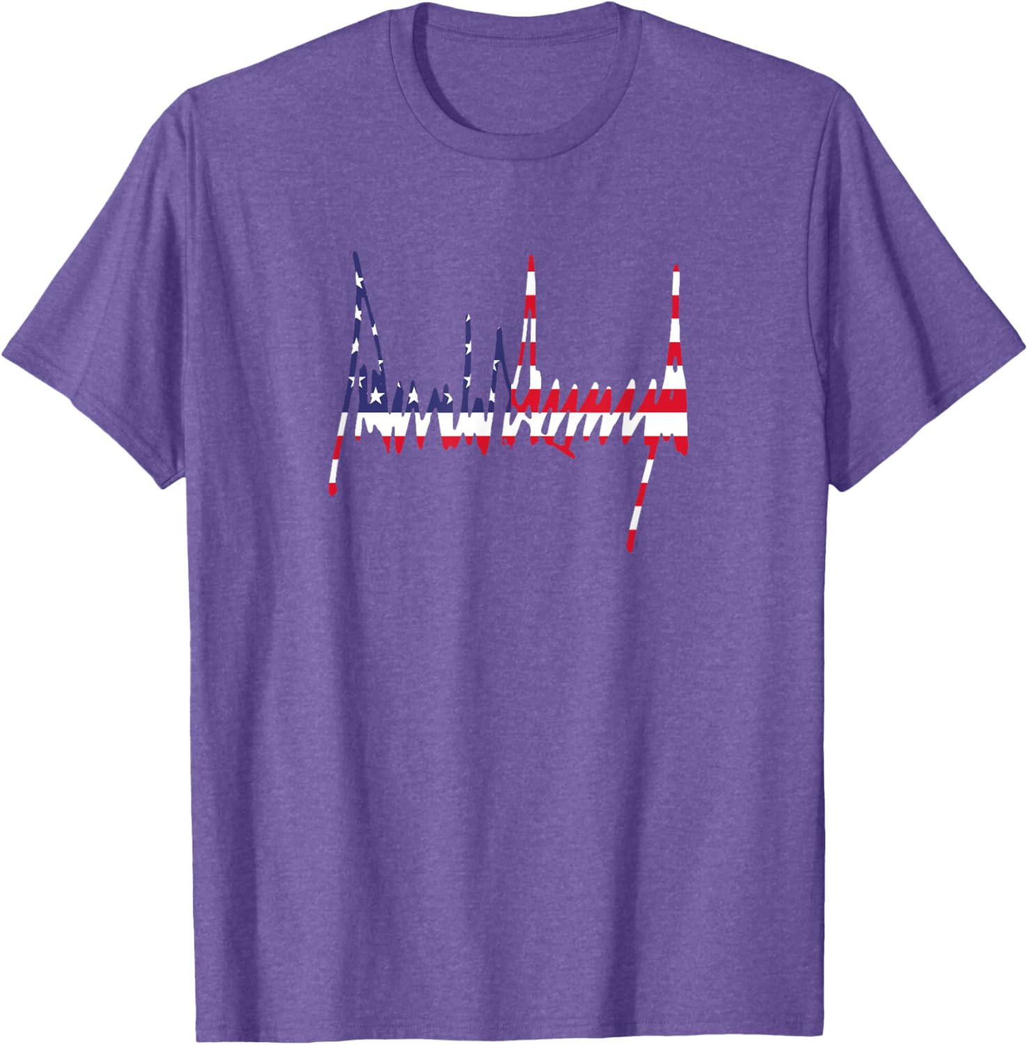 Signature US Flag Number 47 Jersey T-Shirt for 4th of July Celebration - 27