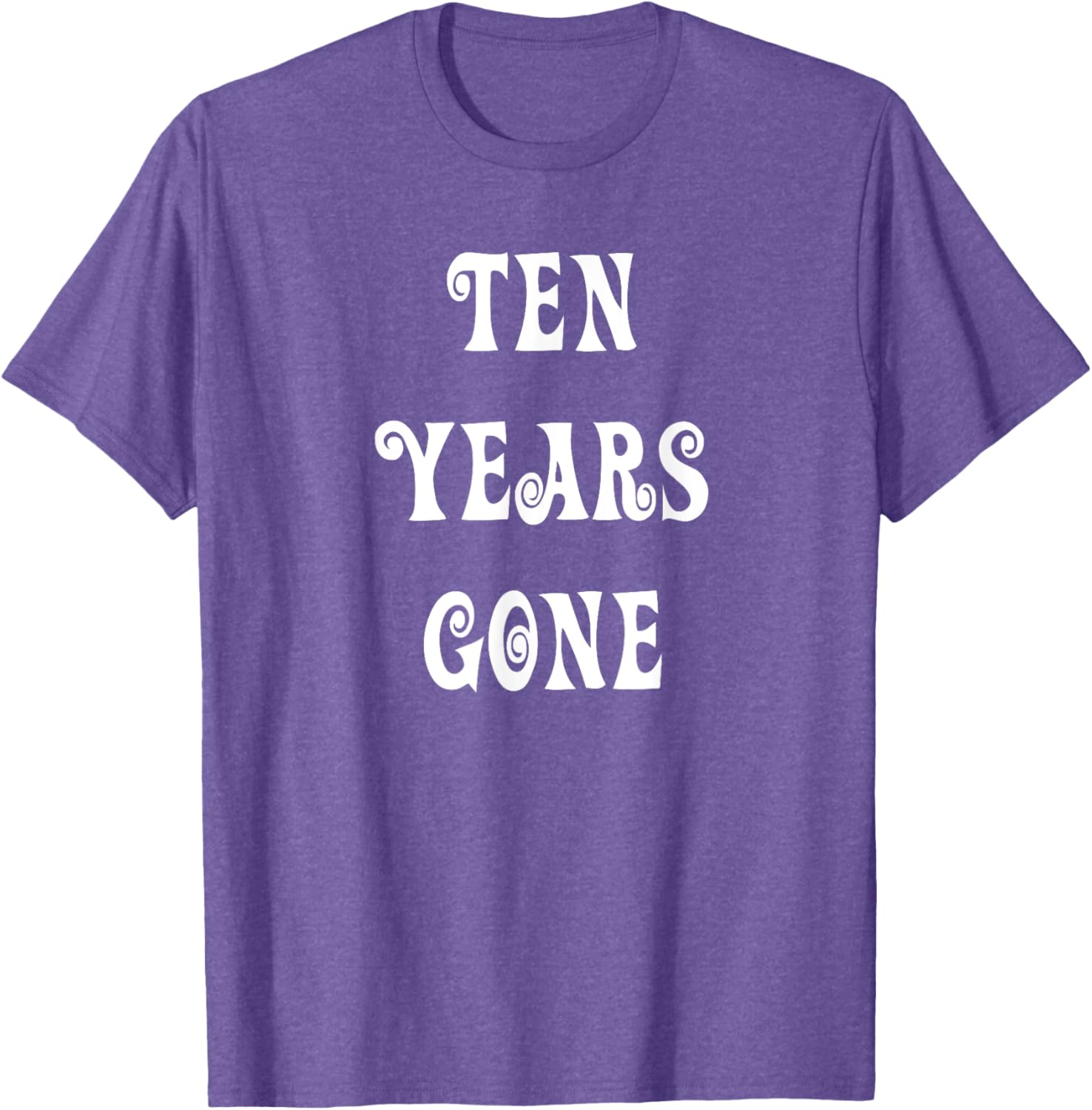 Stylish Ten Years Gone T-Shirt for Trendy Fashion Lovers - 7