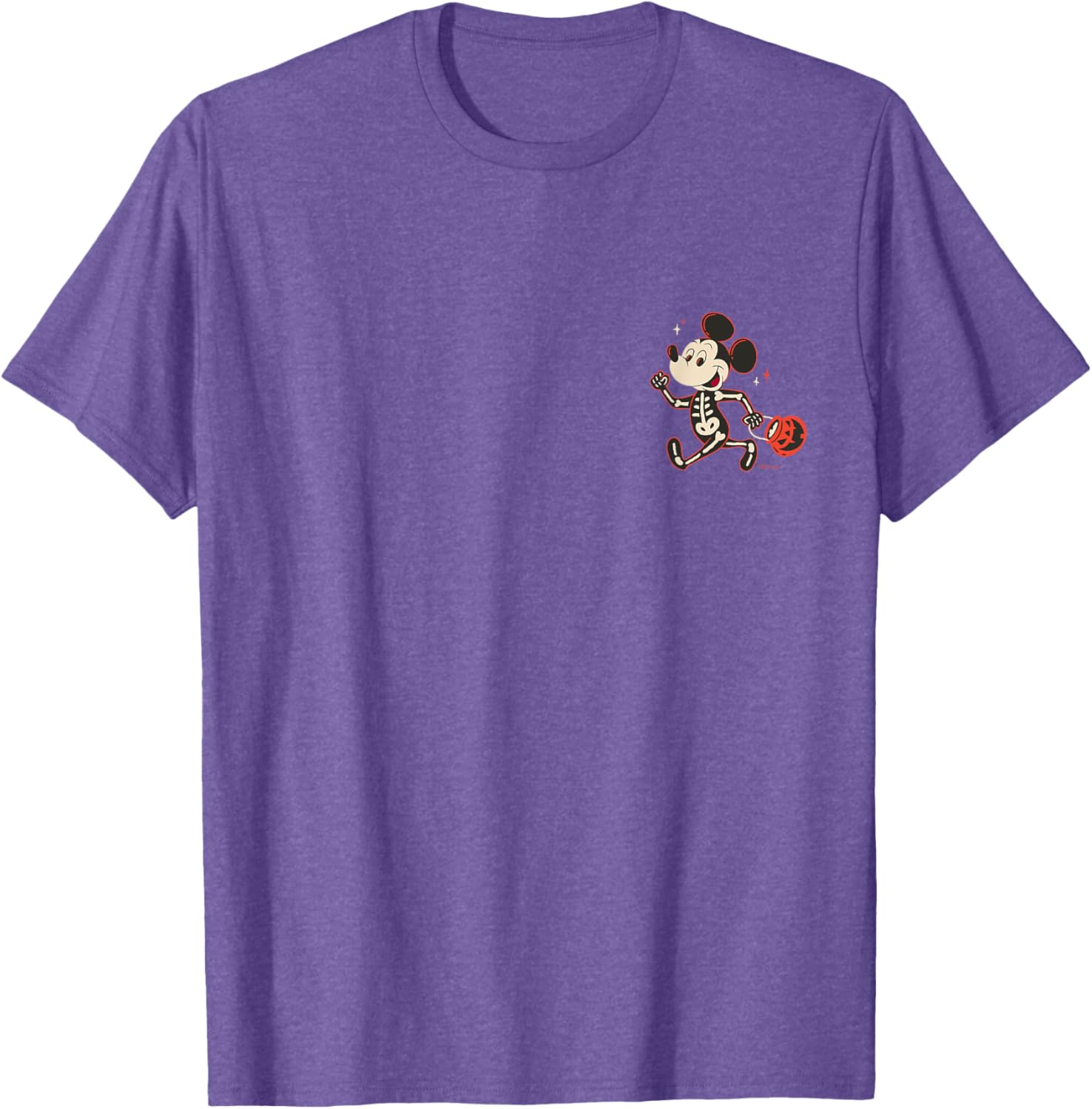 Disney Mickey Mouse Skeleton Halloween T-Shirt for Trick or Treat Fun - 11
