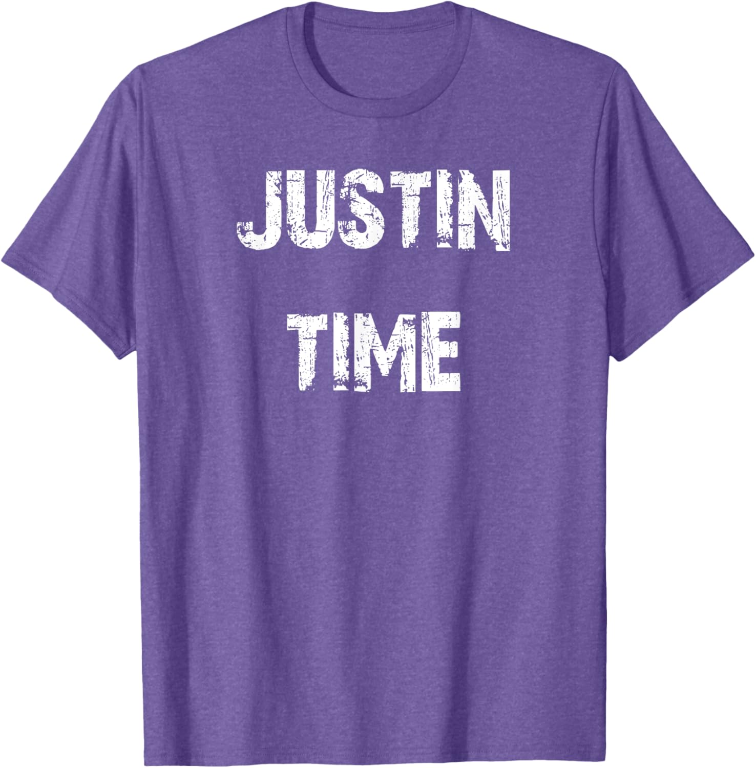 Stylish Justin Time T-Shirt for Men - Trendy Casual Wear for Every Occasion - 11