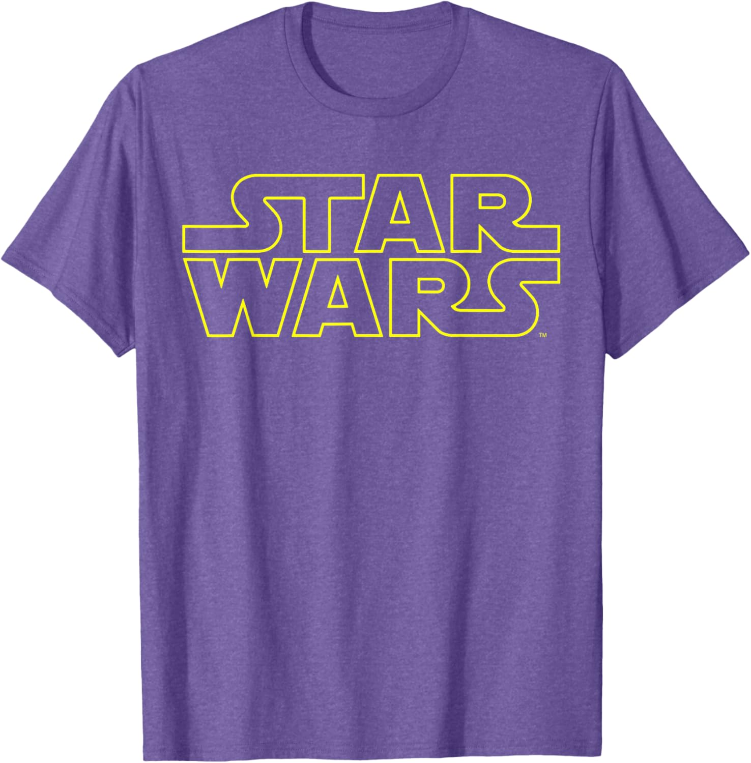 Star Wars Simple Title Logo T-Shirt for Fans | Disney+ Apparel - 13