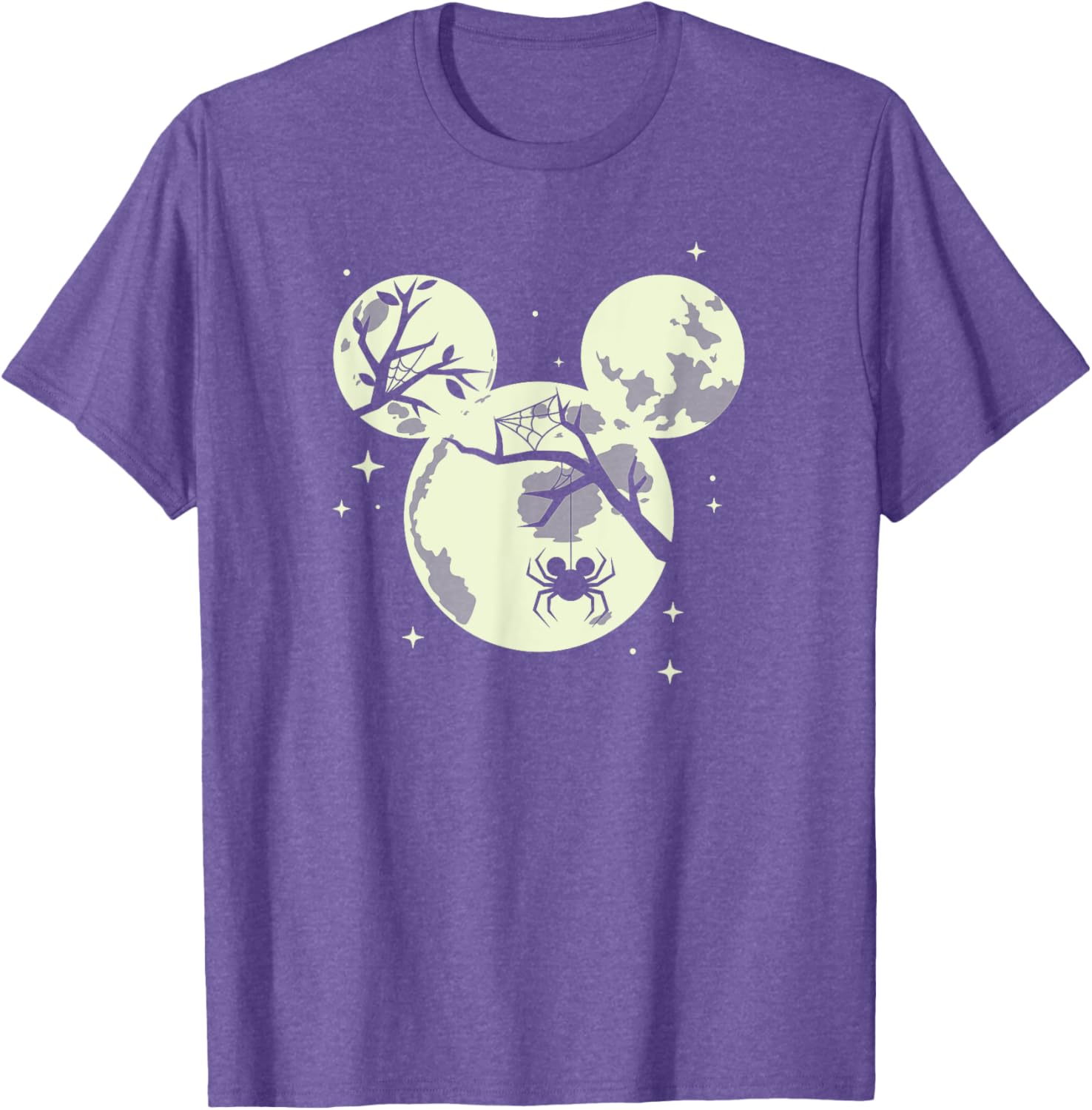 Disney Halloween Mickey Moon T-Shirt for Fun Spooky Style - 5
