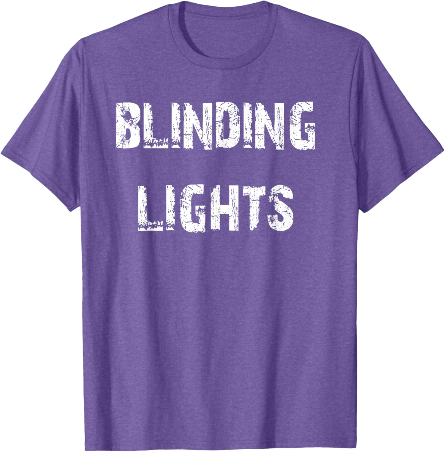 Trendy Blinding Lights T-Shirt for Music Lovers - Comfortable Casual Wear - 4