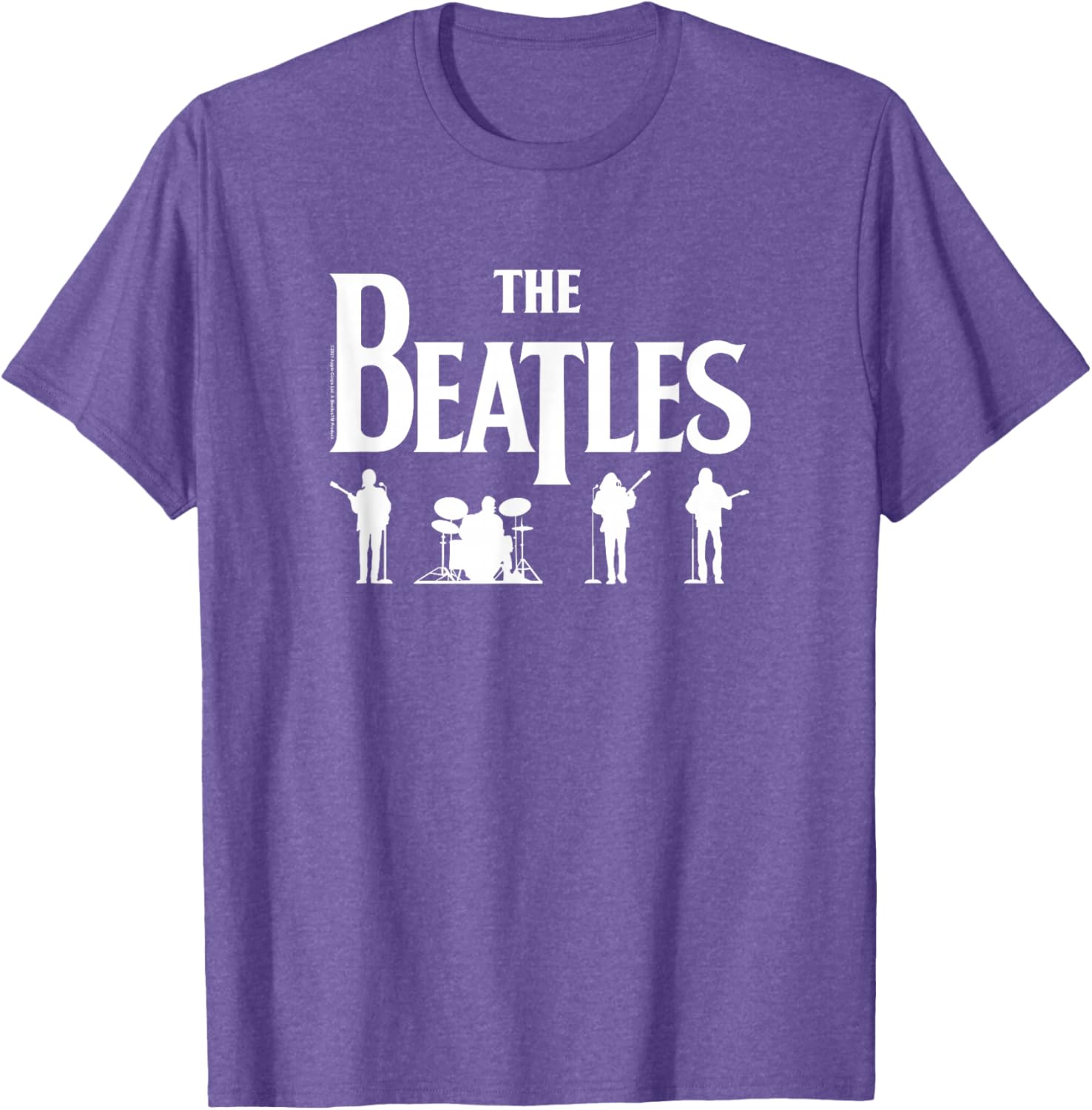 The Beatles Let It Be Light Silhouettes T-Shirt for Music Lovers - 19