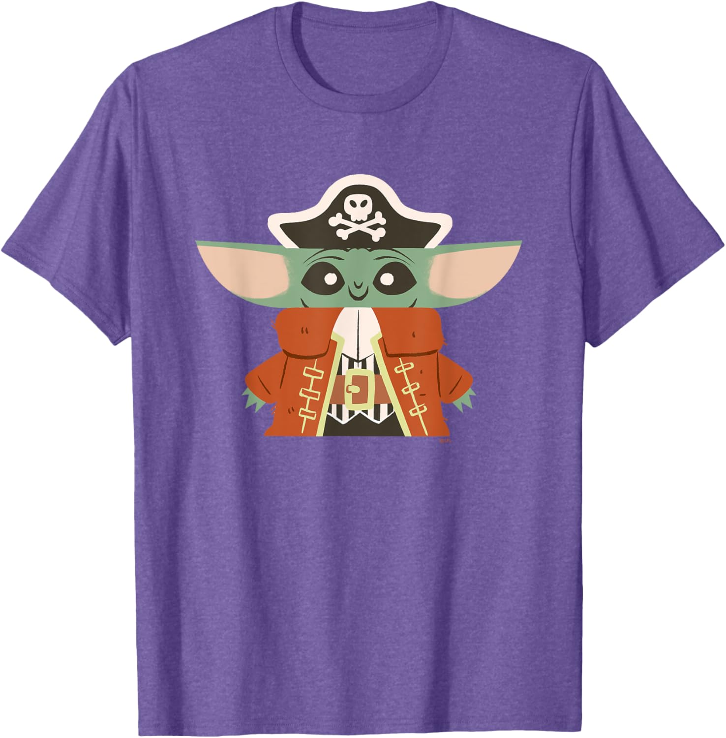 Grogu The Mandalorian Pirate Halloween Costume T-Shirt for Kids and Adults - 3