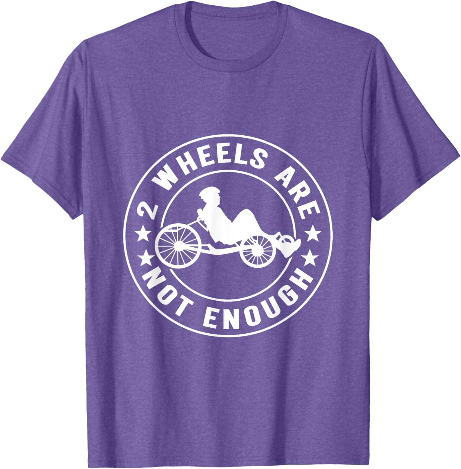 Recumbent Trike Cycling T-Shirt for Enthusiasts - Fun and Comfortable Wear - 3