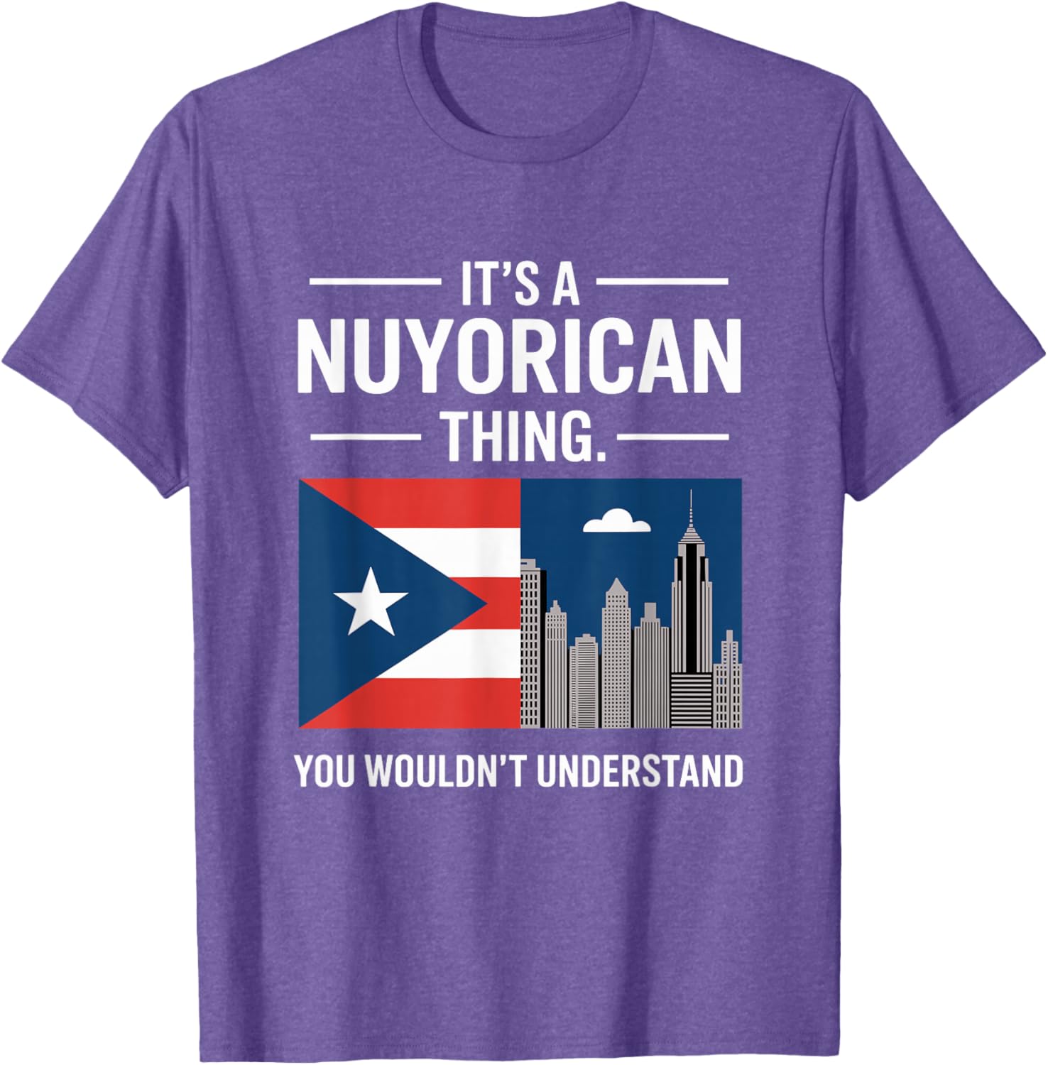Nuyorican Puerto Rico Boricua New York T-Shirt for Proud Locals - 12