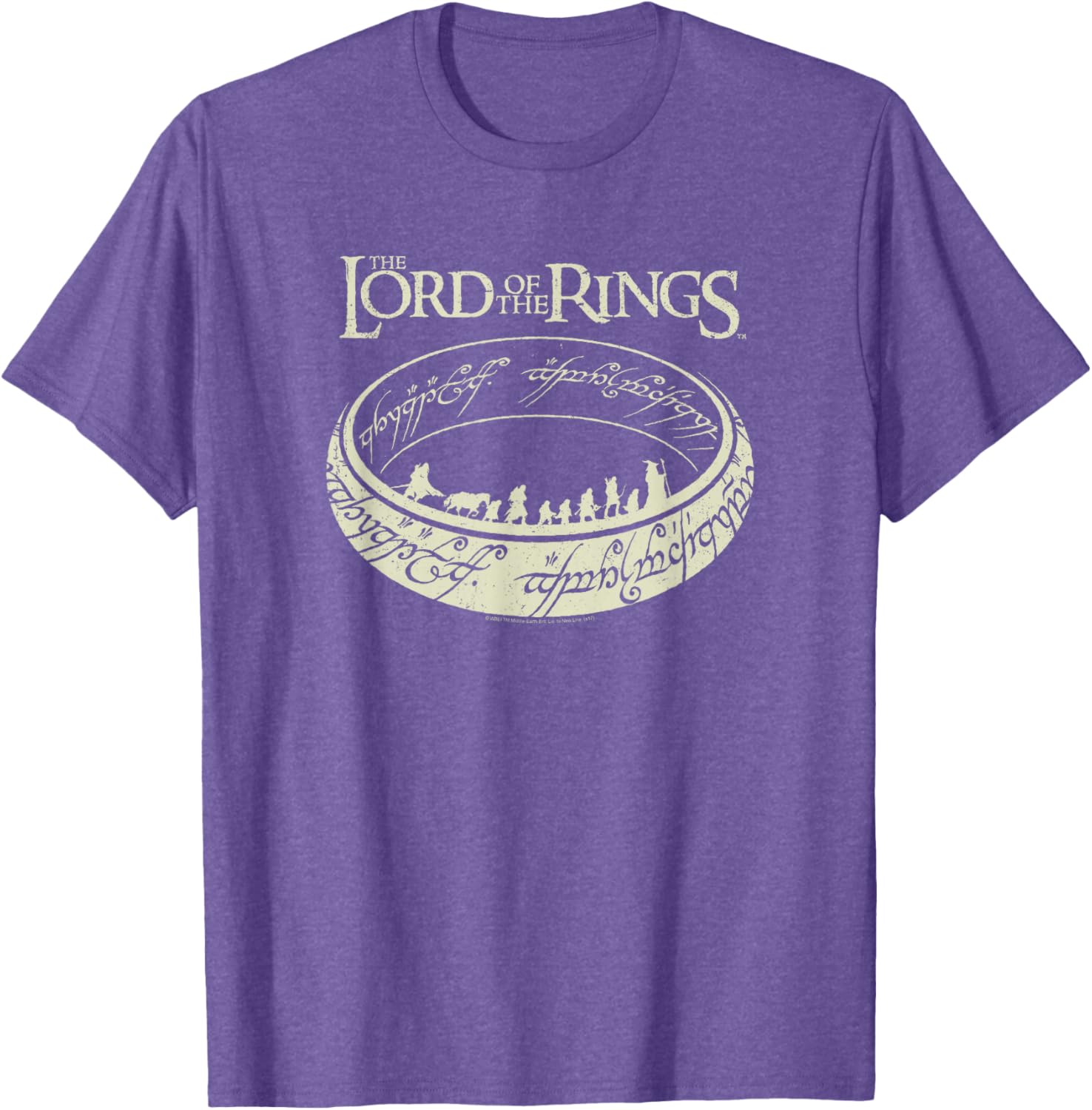 The Lord of the Rings Journey Ring Graphic T-Shirt for Fans - 1