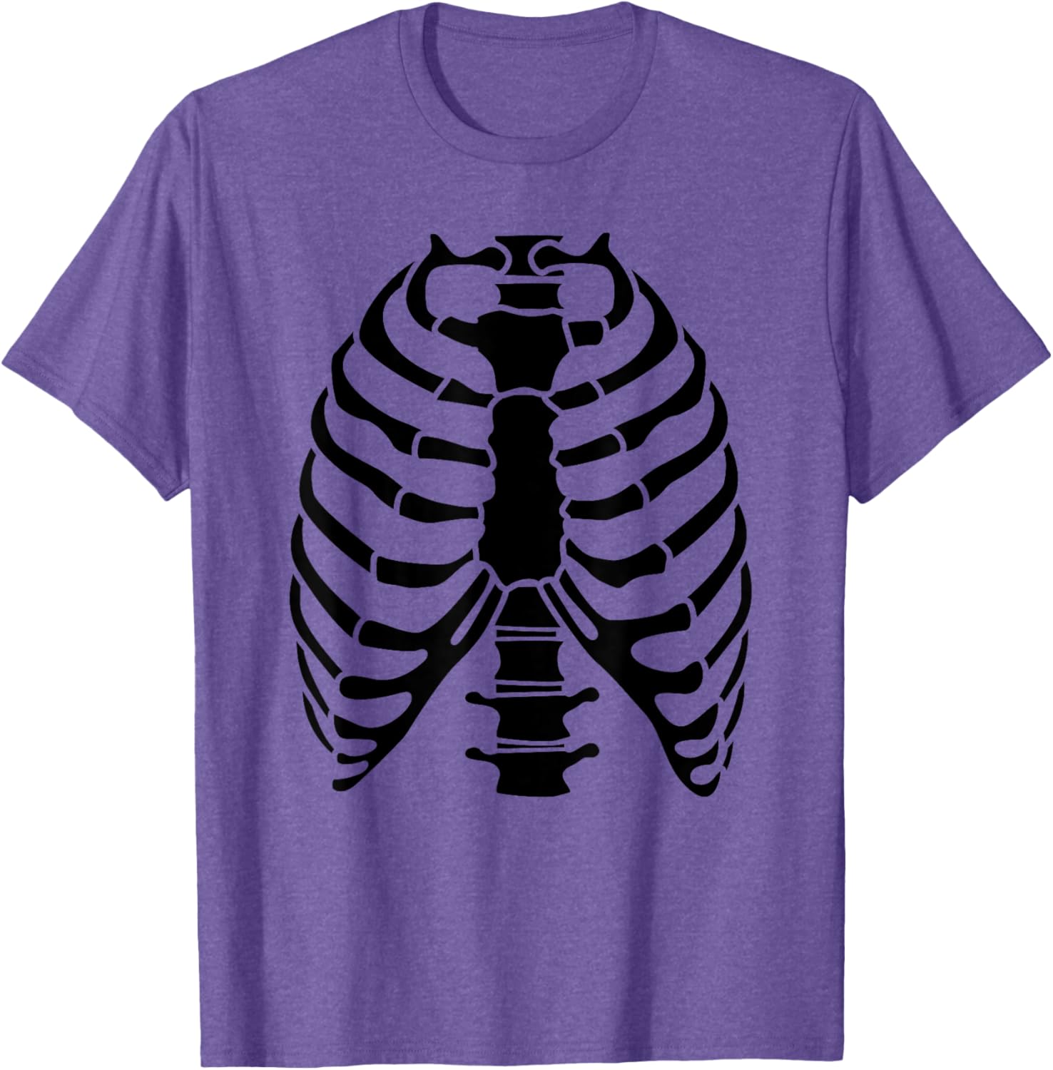 Skeleton Rib Cage Halloween Costume T-Shirt for Fun Celebrations - 16