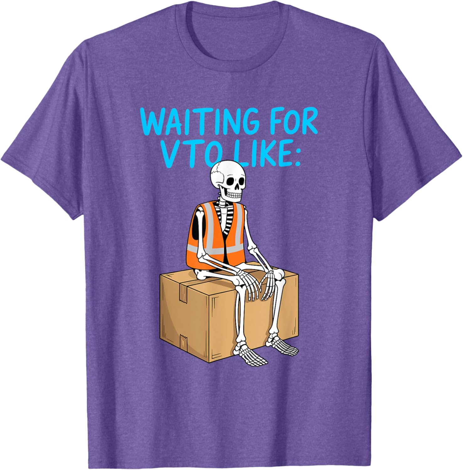 VTO Coworker Associate Skeleton T-Shirt for Fun Office Vibes - 26