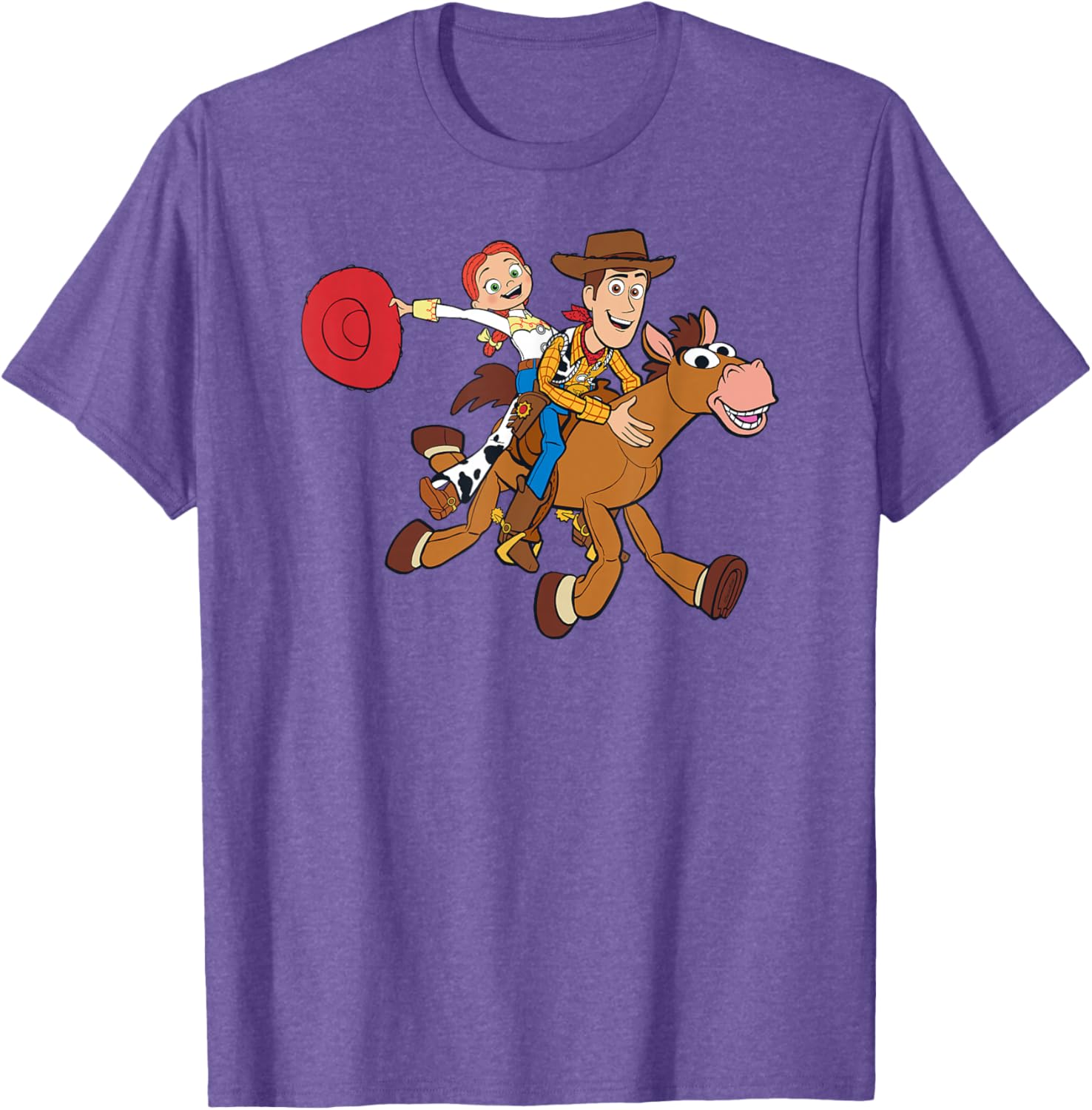 Toy Story Woody Jessie Bullseye T-Shirt Fun Kids Clothing Apparel - 8